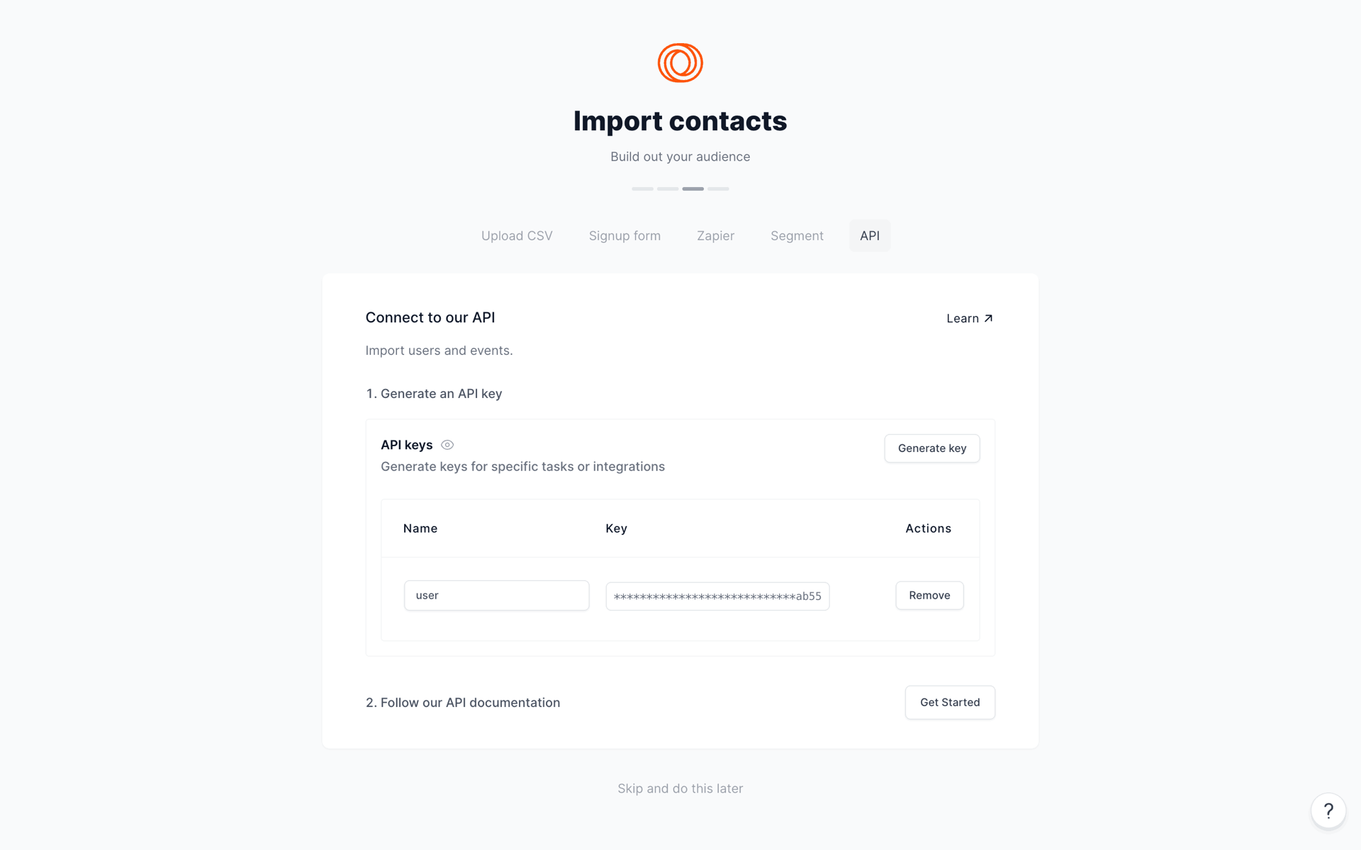 Loops Web Productivity interface screenshot 8