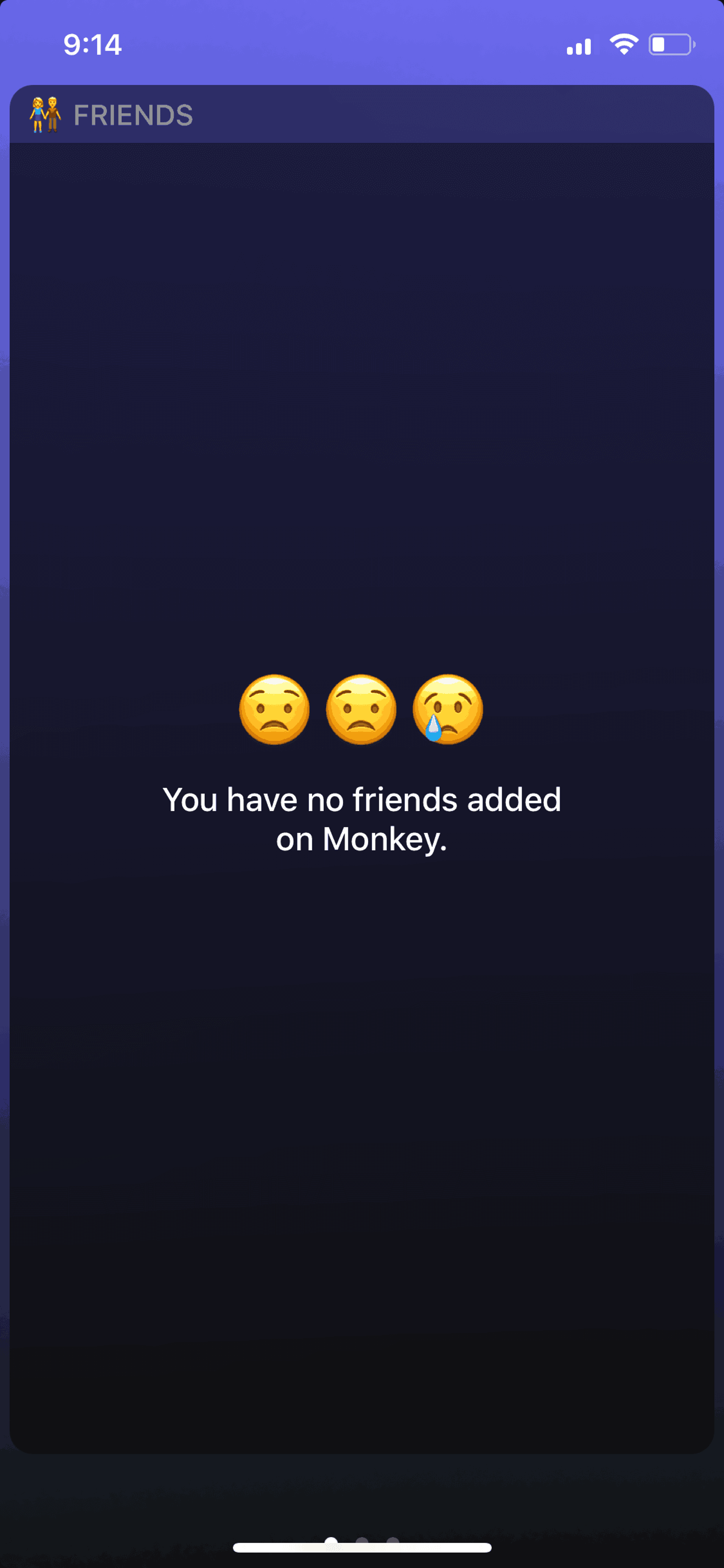 Monkey iOS Social Networking interface screenshot 20