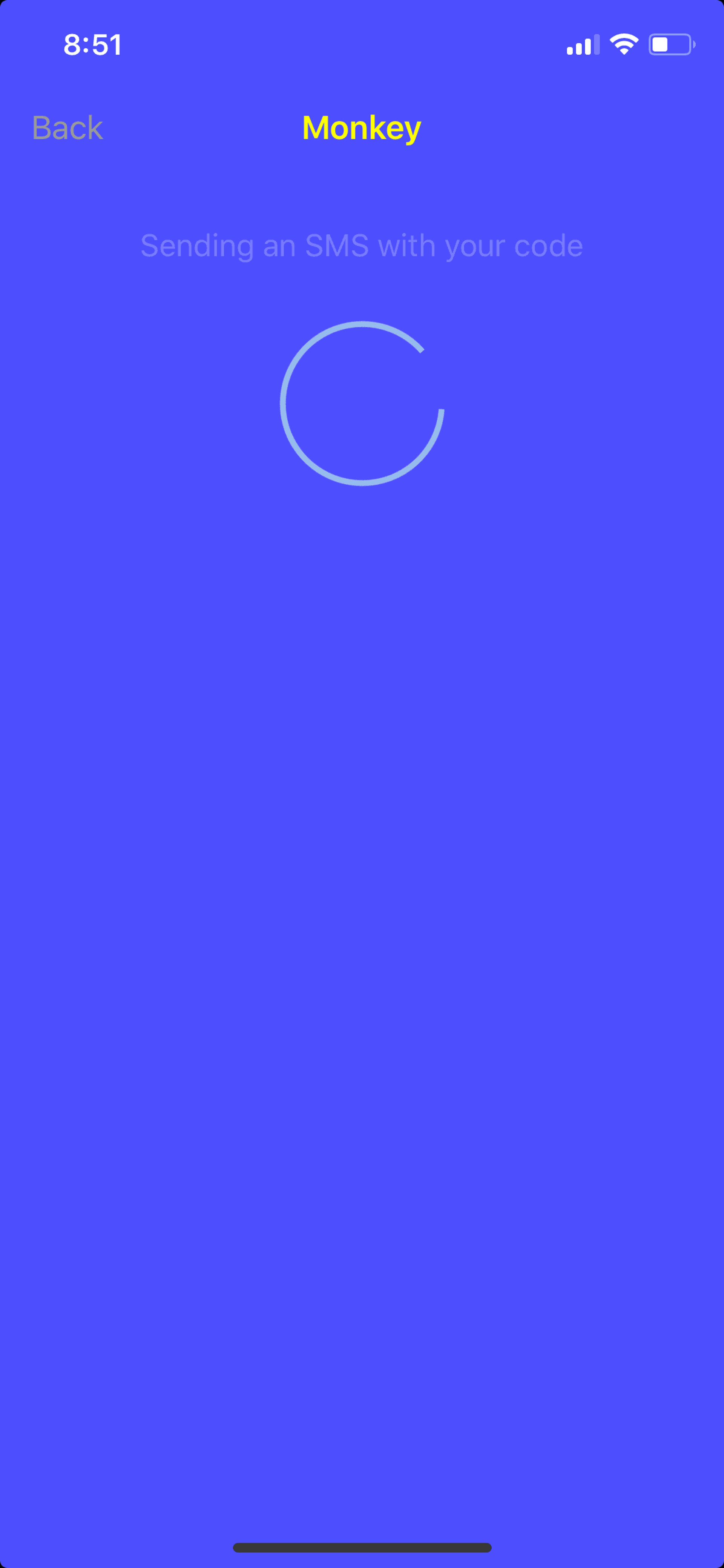 Monkey iOS Social Networking interface screenshot 3