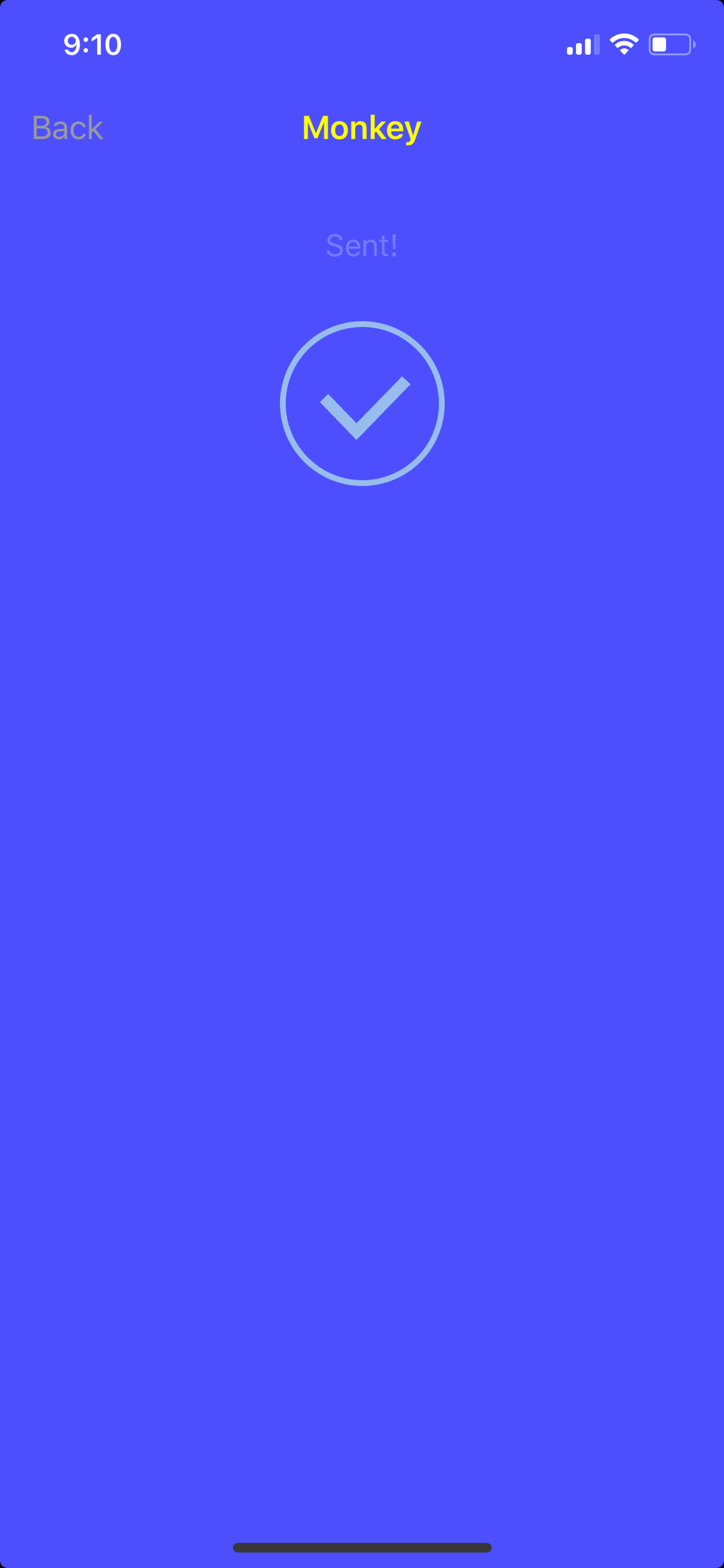 Monkey iOS Social Networking interface screenshot 5