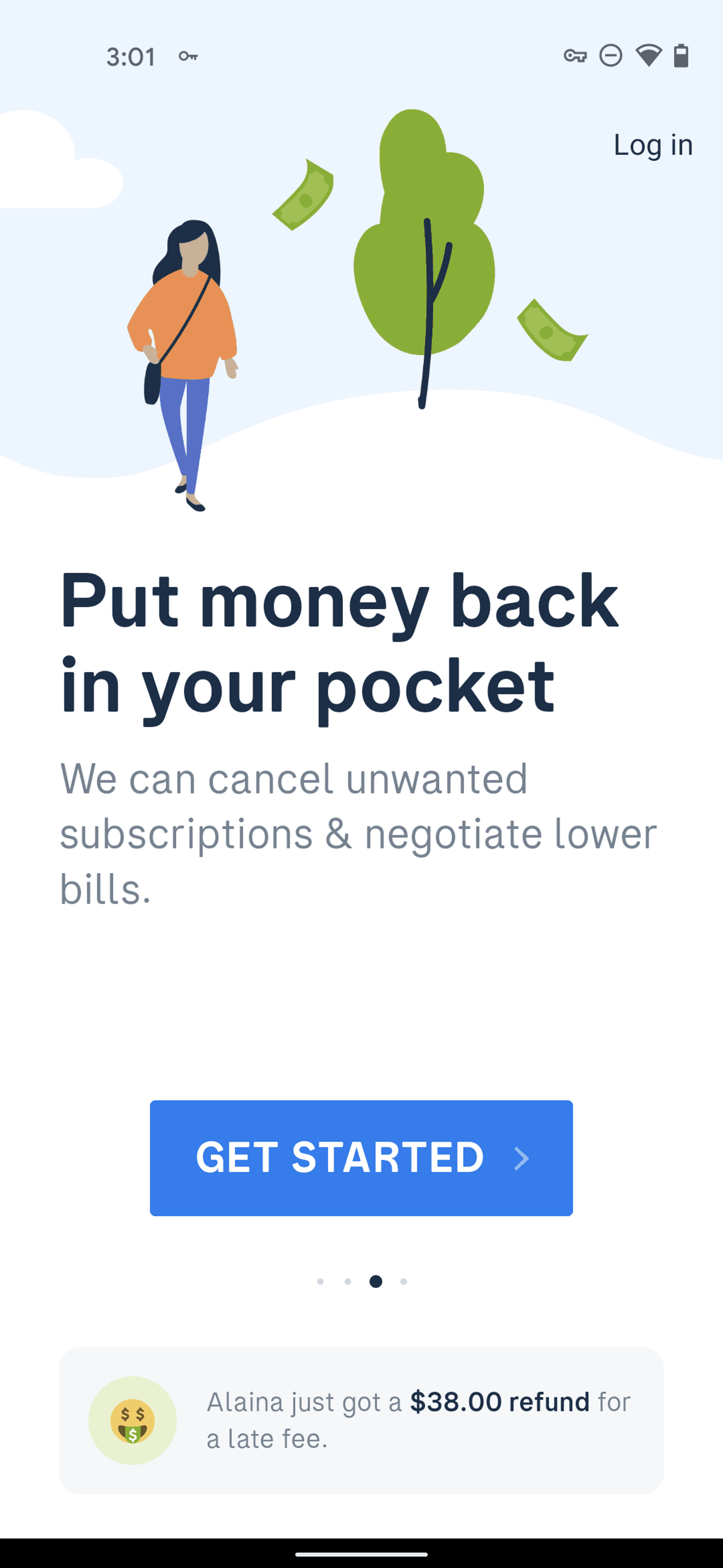 Truebill Android Finance interface screenshot 4