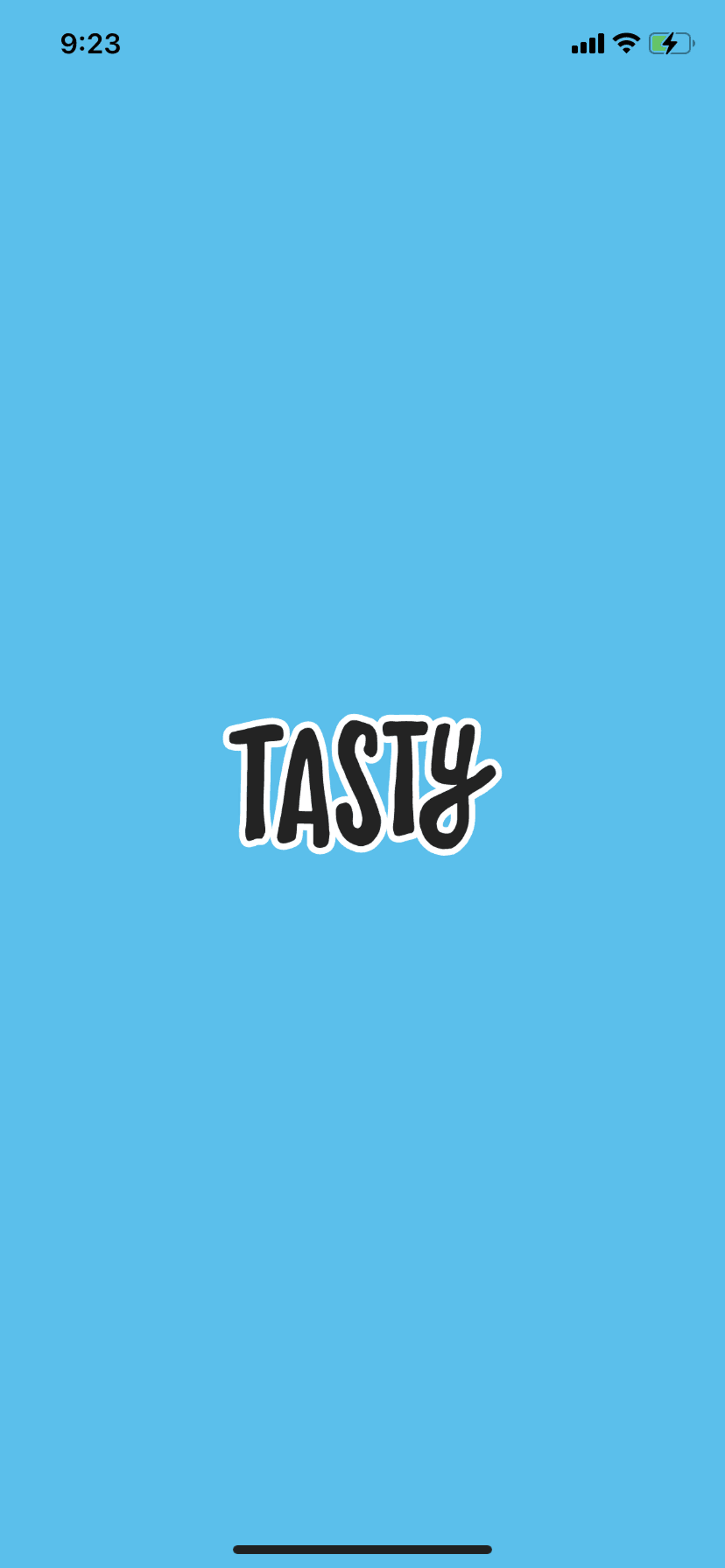 Tasty iOS Food & Drink interface screenshot 1