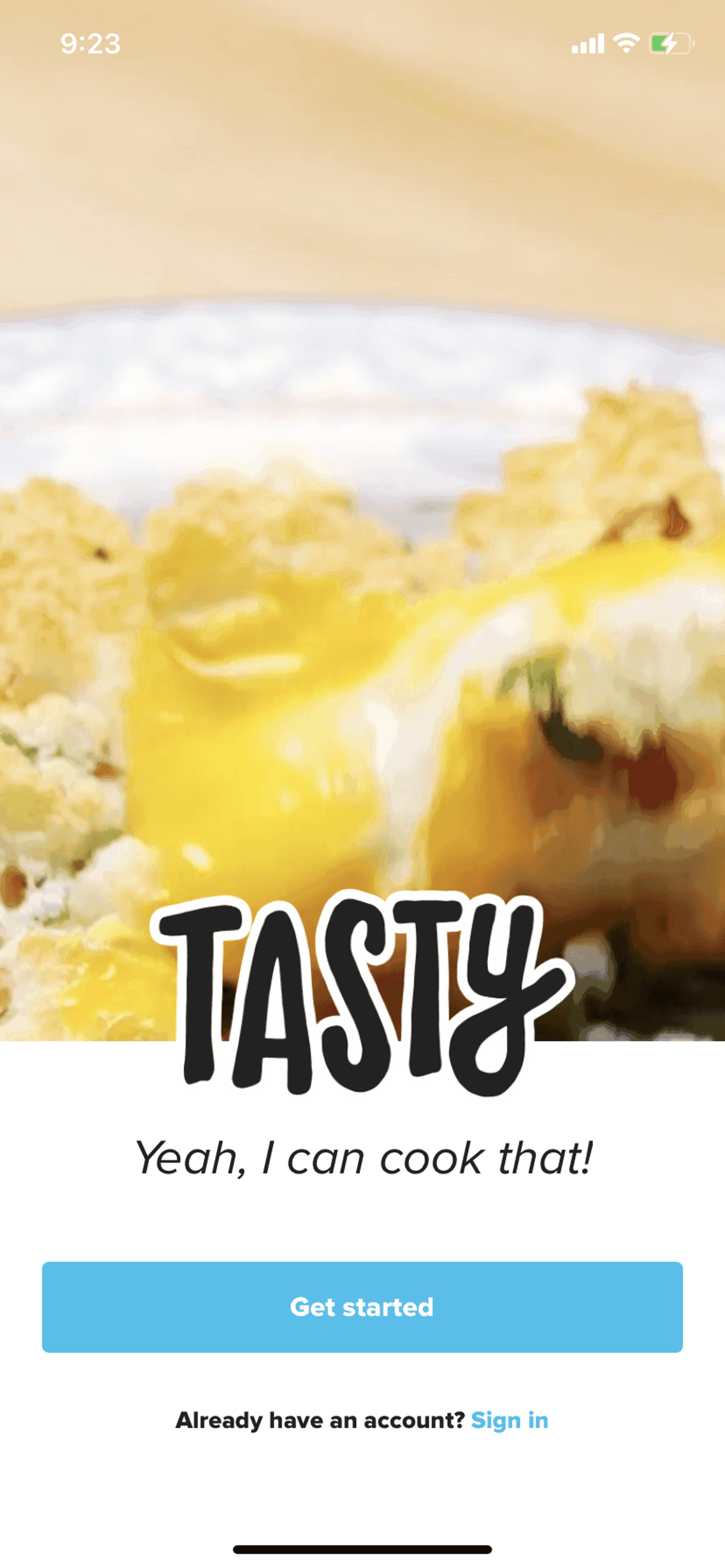 Tasty iOS Food & Drink interface screenshot 2