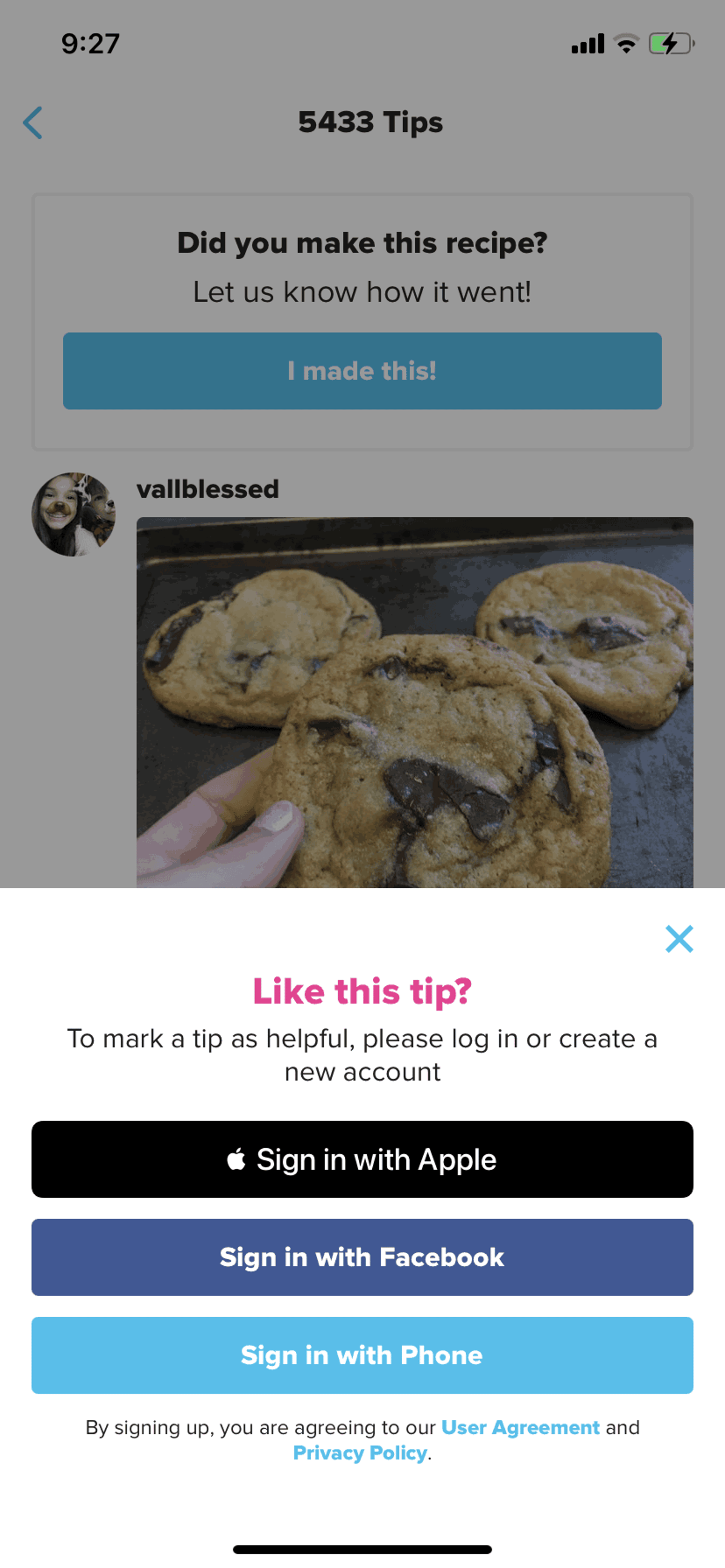 Tasty iOS Food & Drink interface screenshot 18