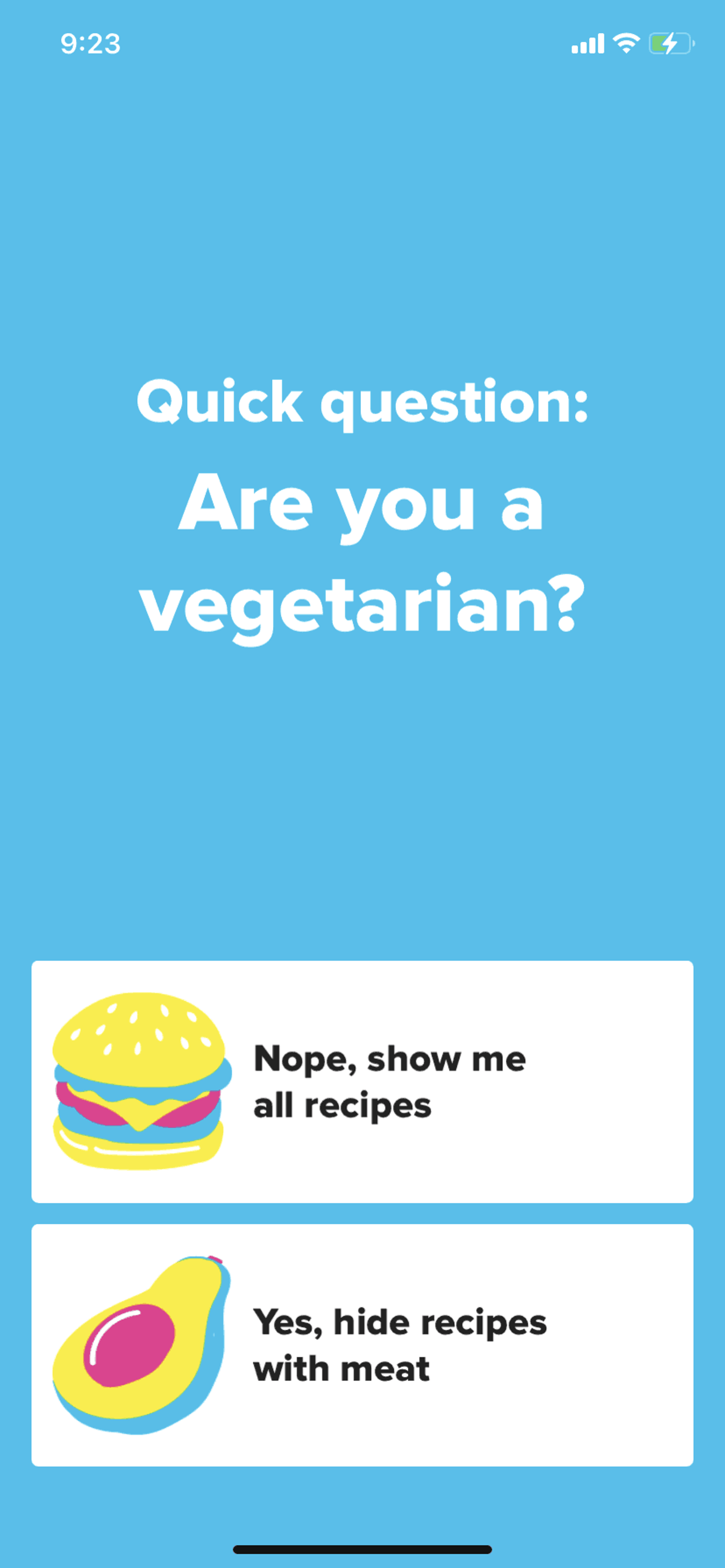 Tasty iOS Food & Drink interface screenshot 4