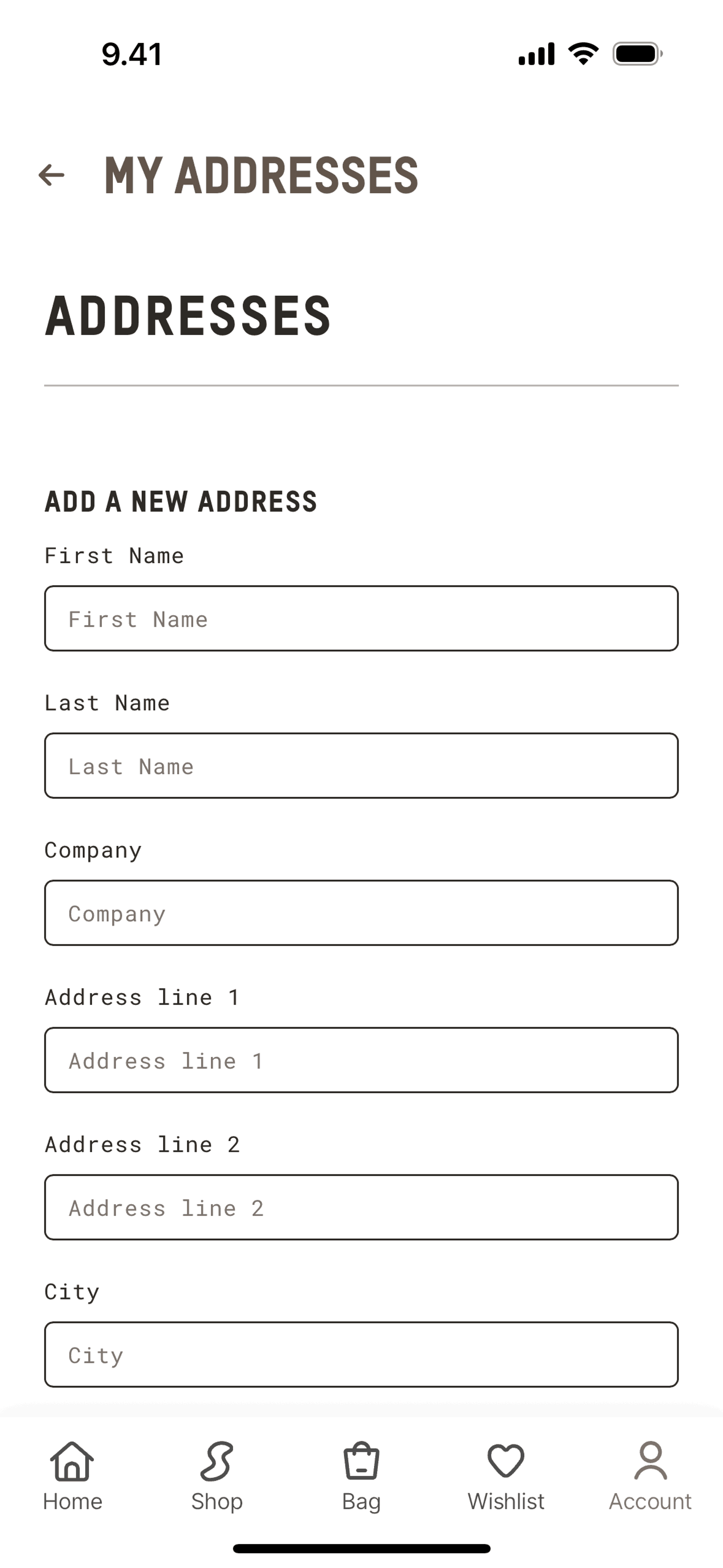 SKIMS iOS Shopping interface screenshot 7
