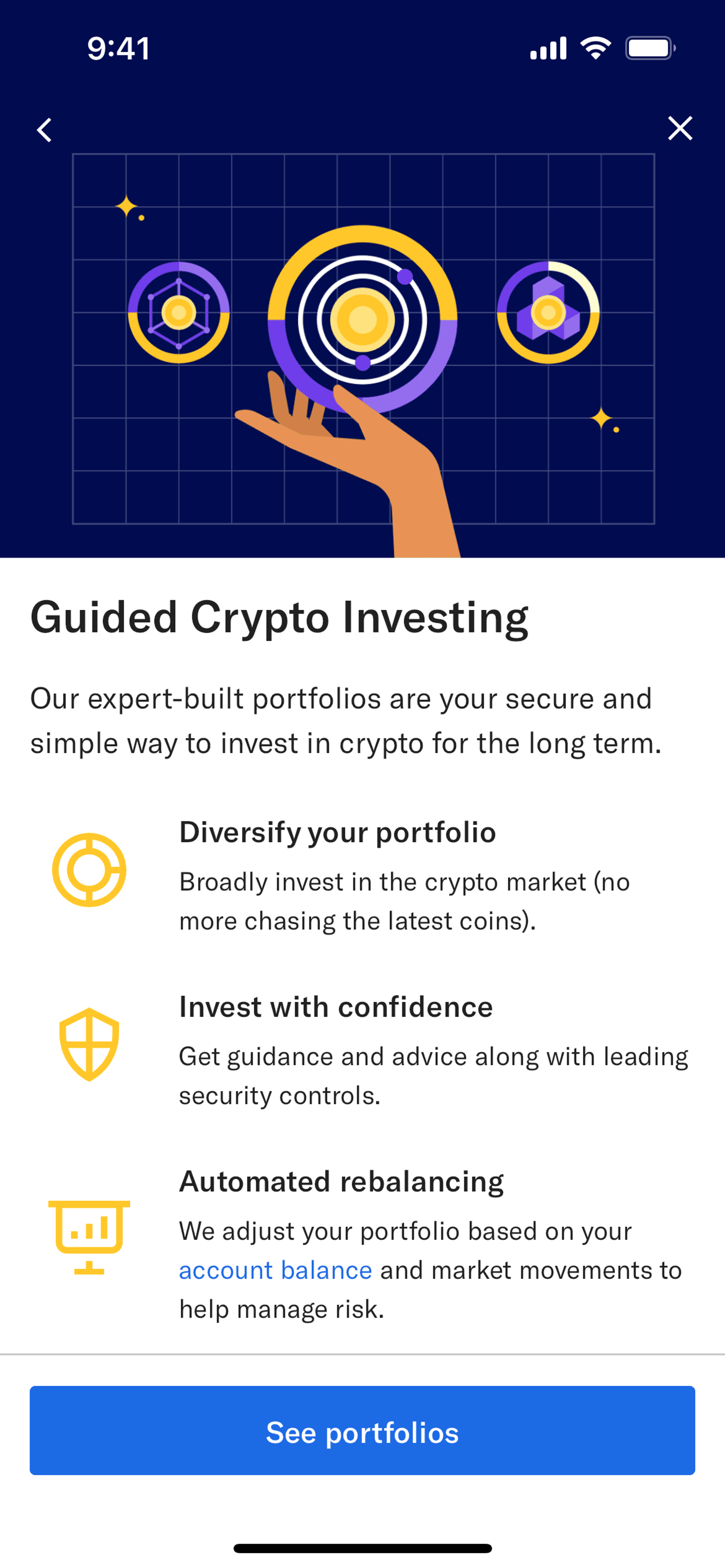 Betterment iOS Finance interface screenshot 6