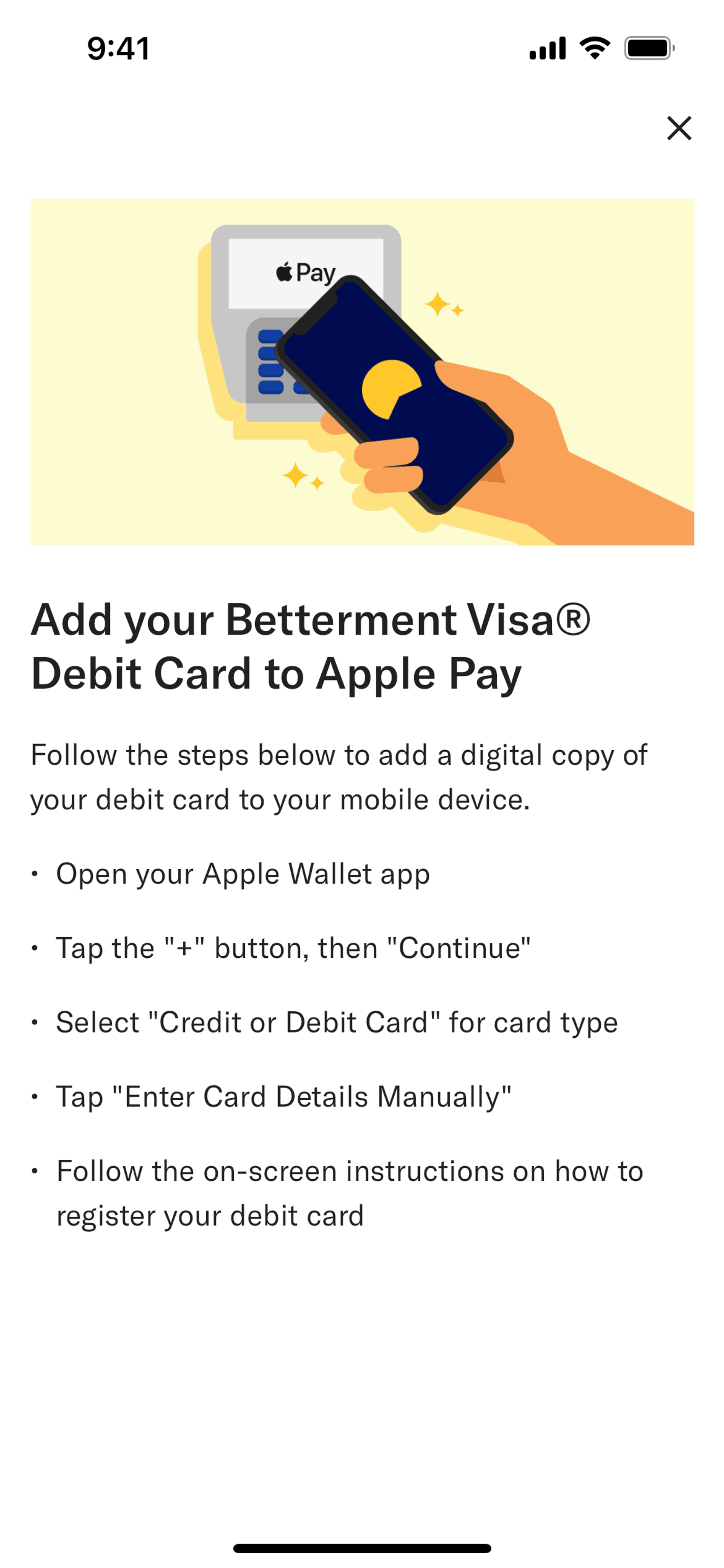 Betterment iOS Finance interface screenshot 11