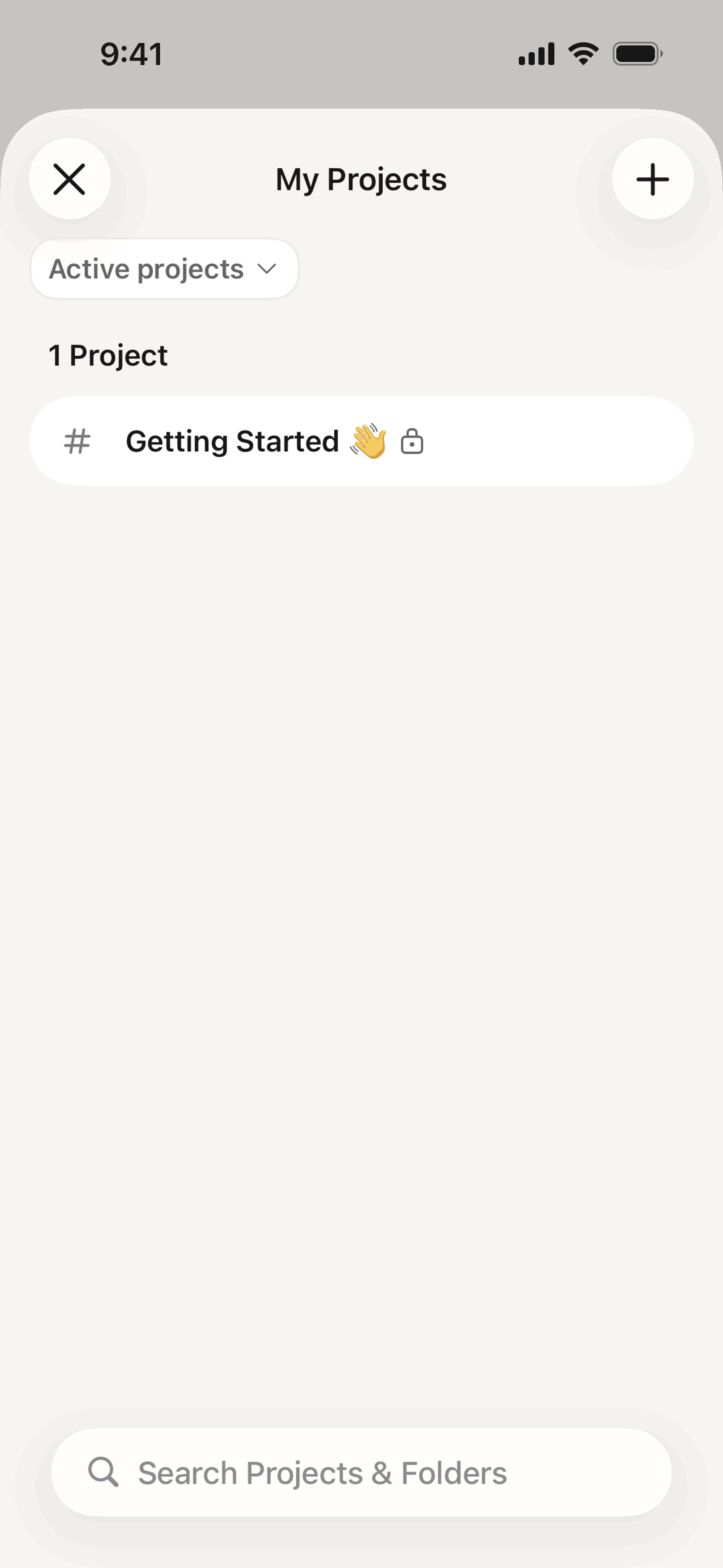 Todoist iOS Collaboration interface screenshot 19