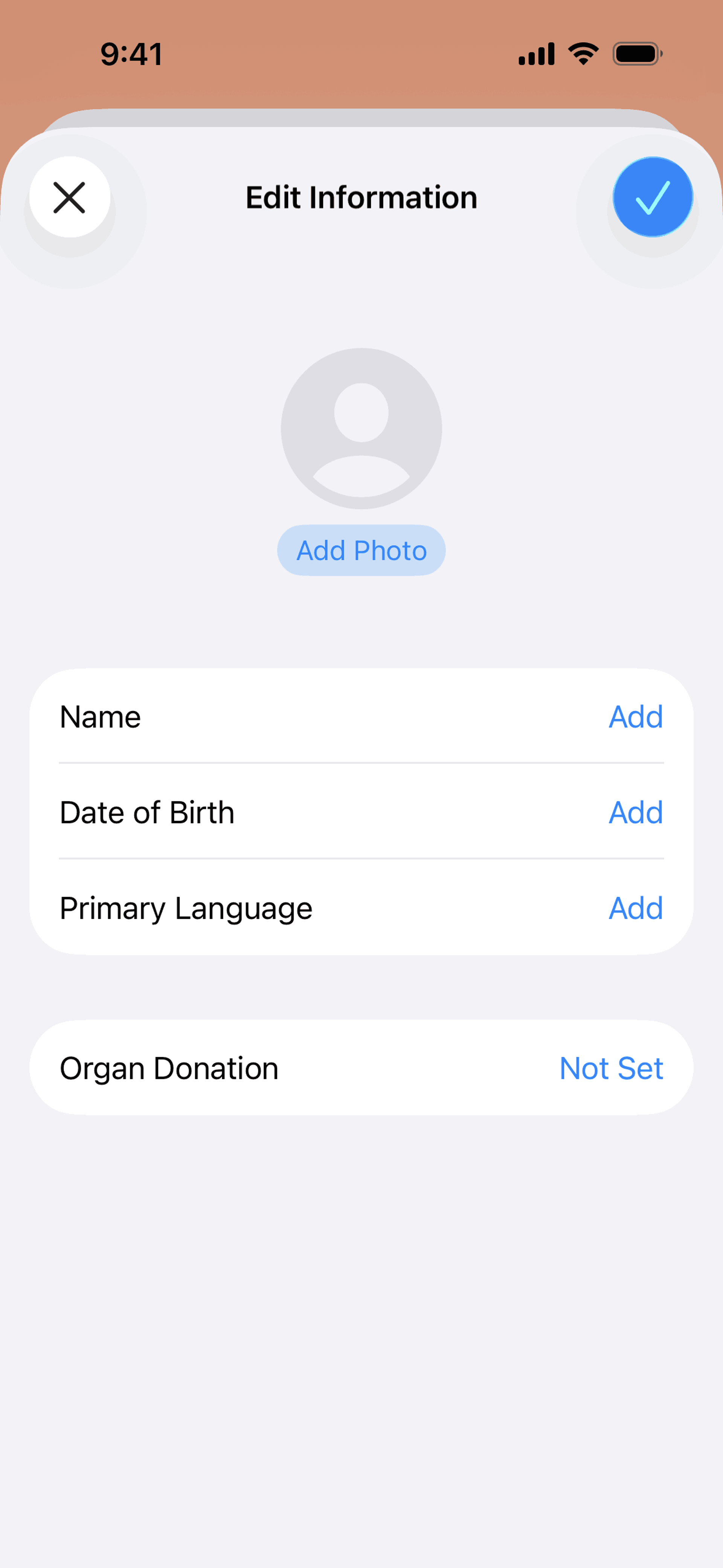 Apple Health iOS Health & Fitness interface screenshot 7