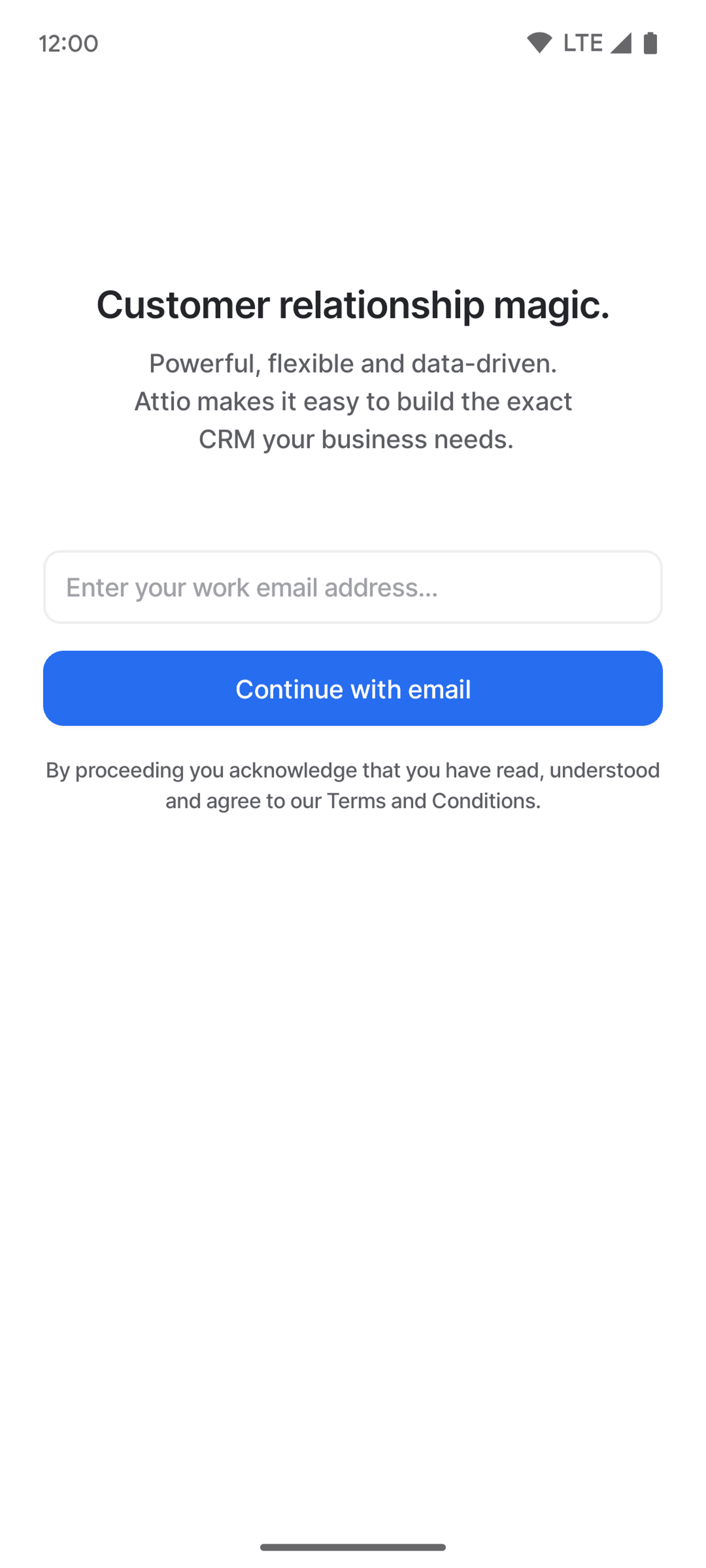 Attio Android Productivity interface screenshot 3