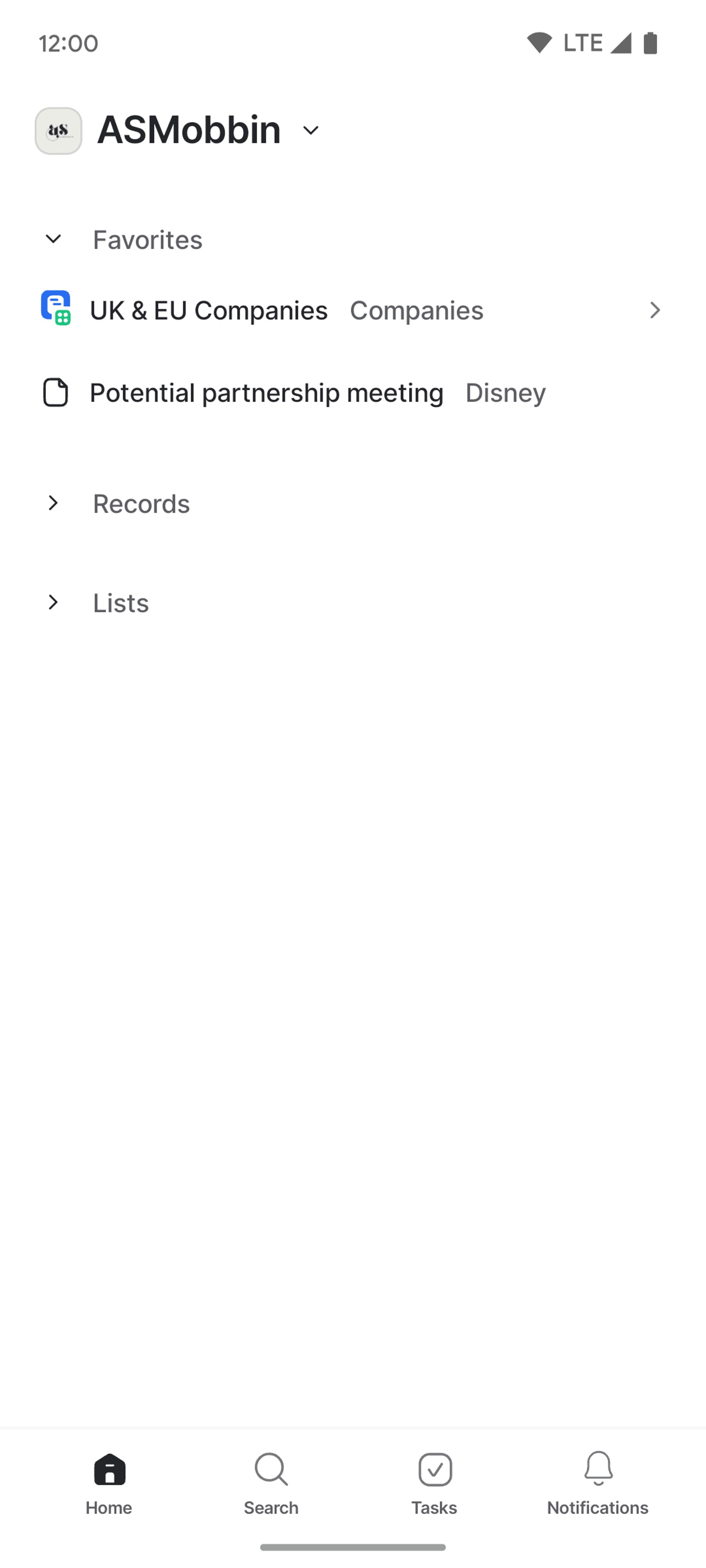 Attio Android Productivity interface screenshot 4