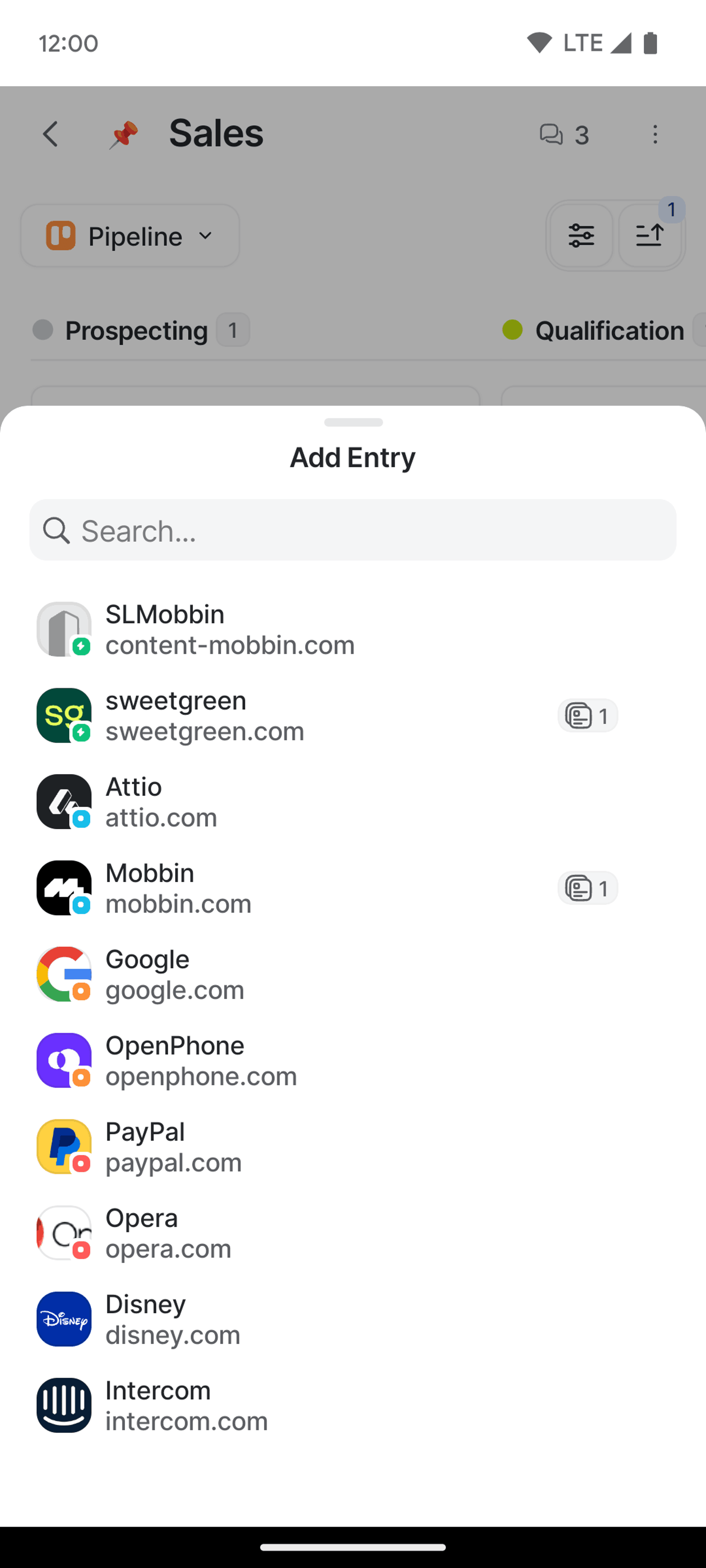Attio Android Productivity interface screenshot 5