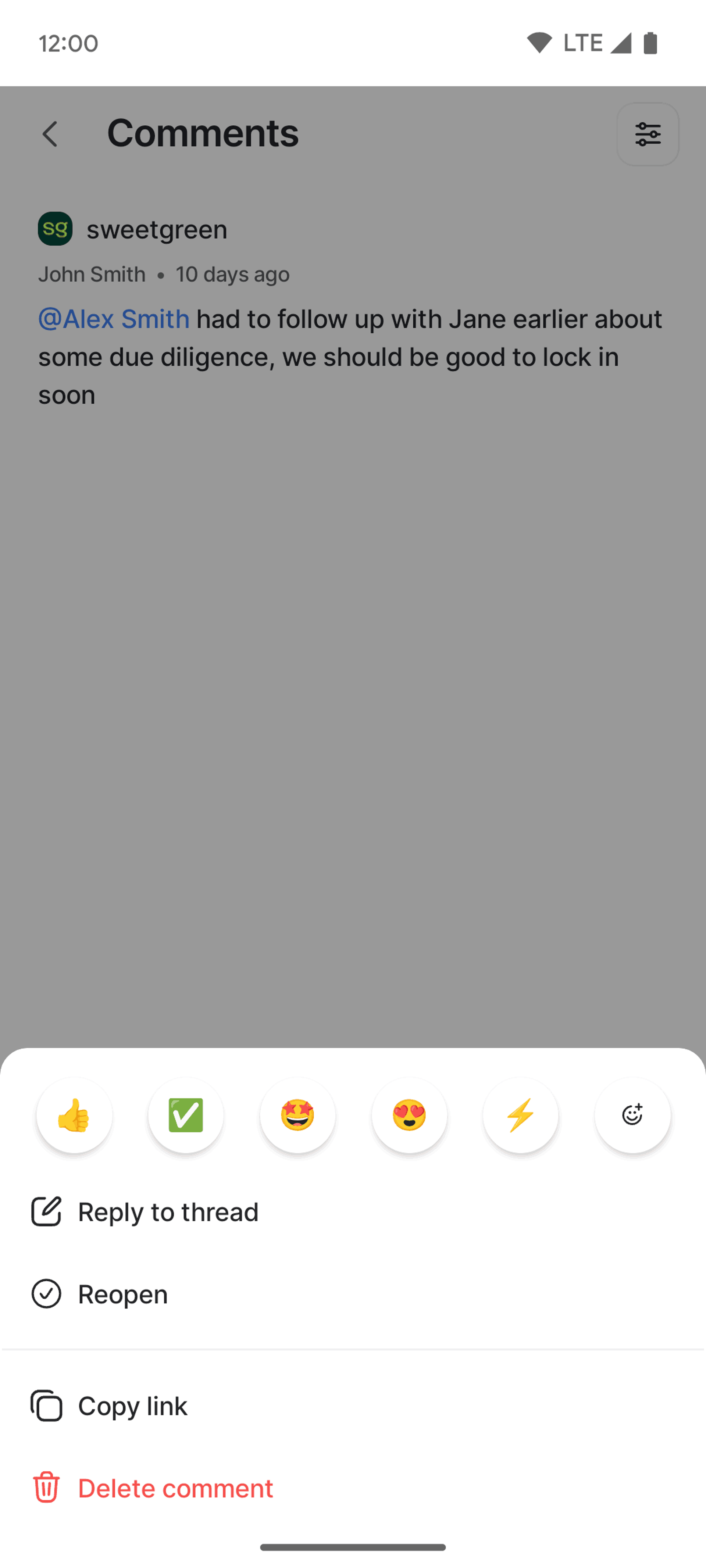 Attio Android Productivity interface screenshot 8