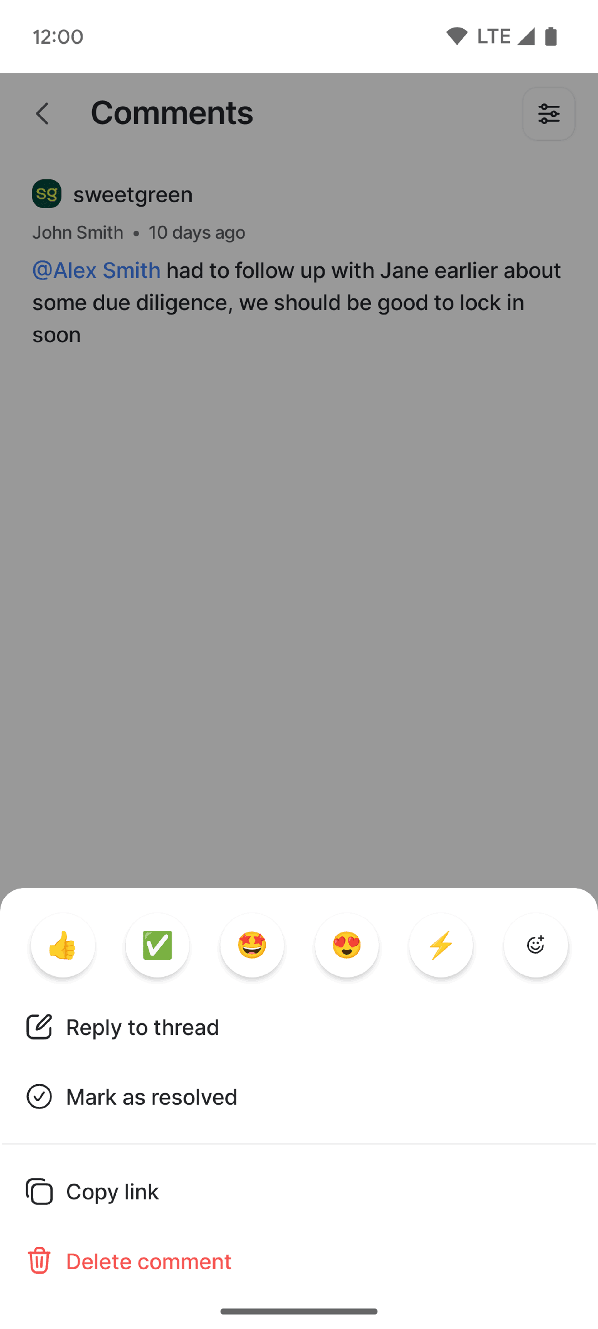 Attio Android Productivity interface screenshot 9