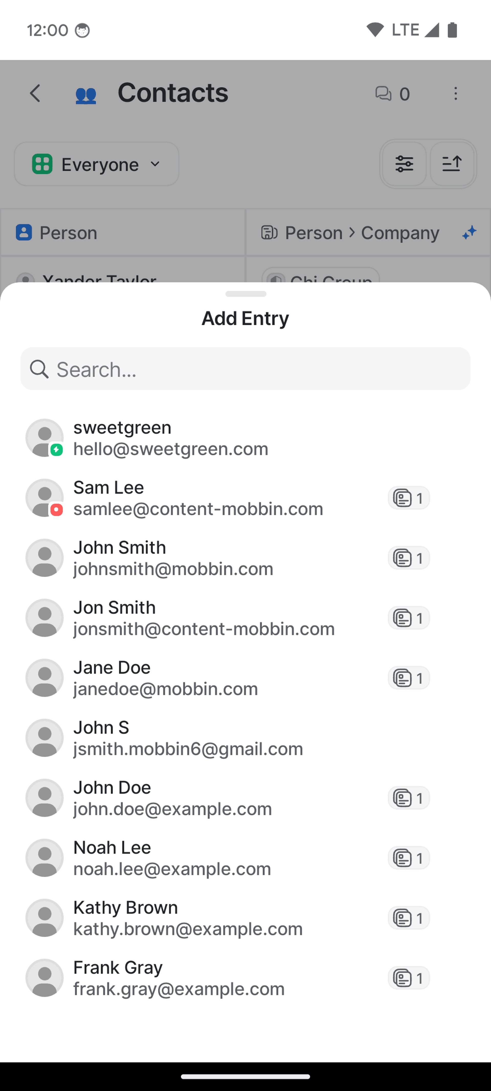 Attio Android Productivity interface screenshot 12
