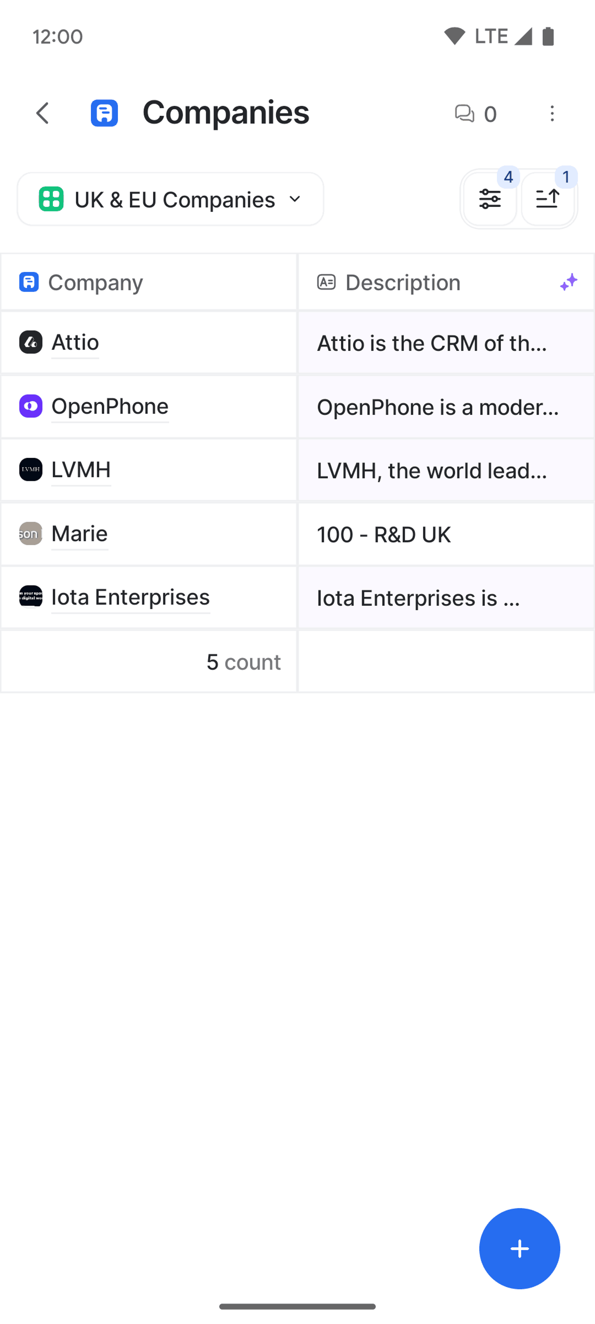 Attio Android Productivity interface screenshot 15