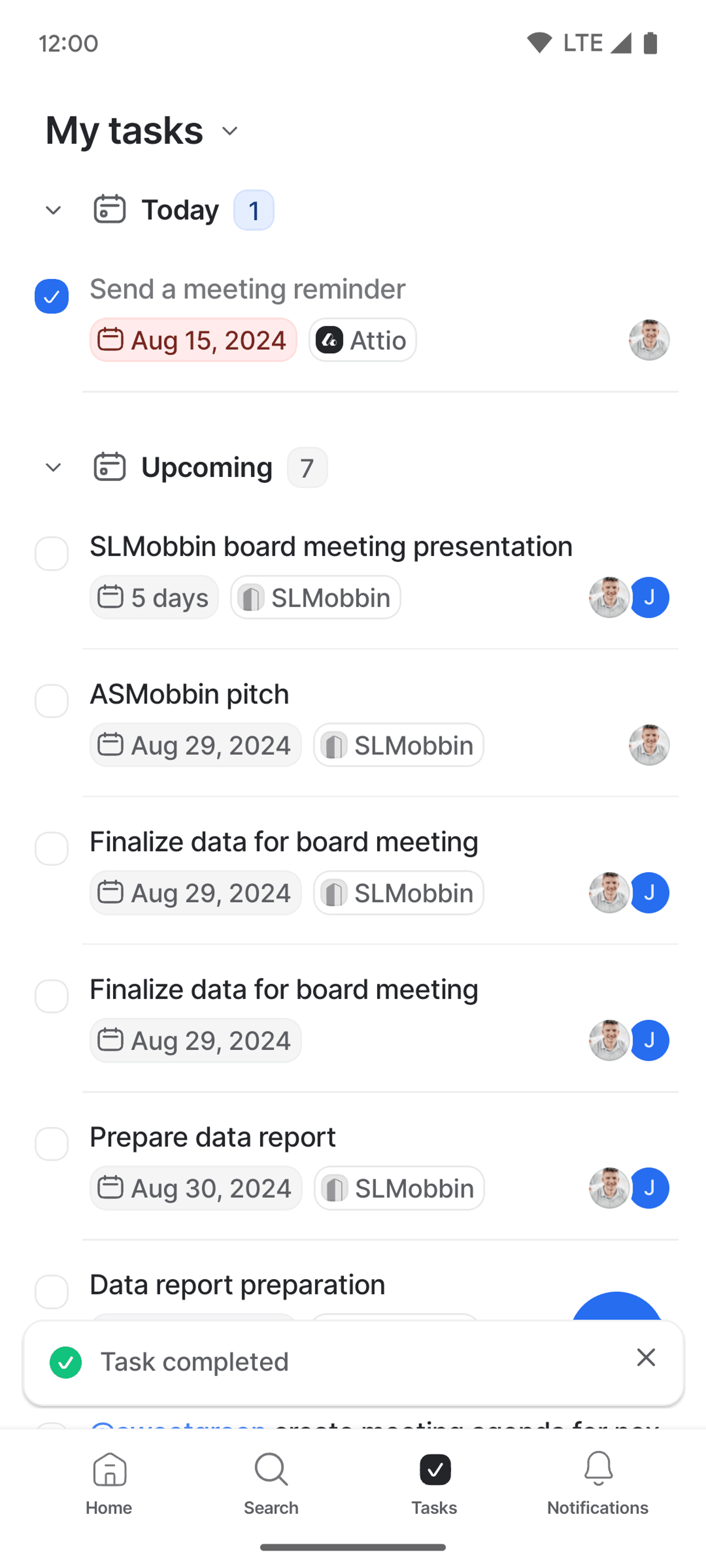 Attio Android Productivity interface screenshot 17