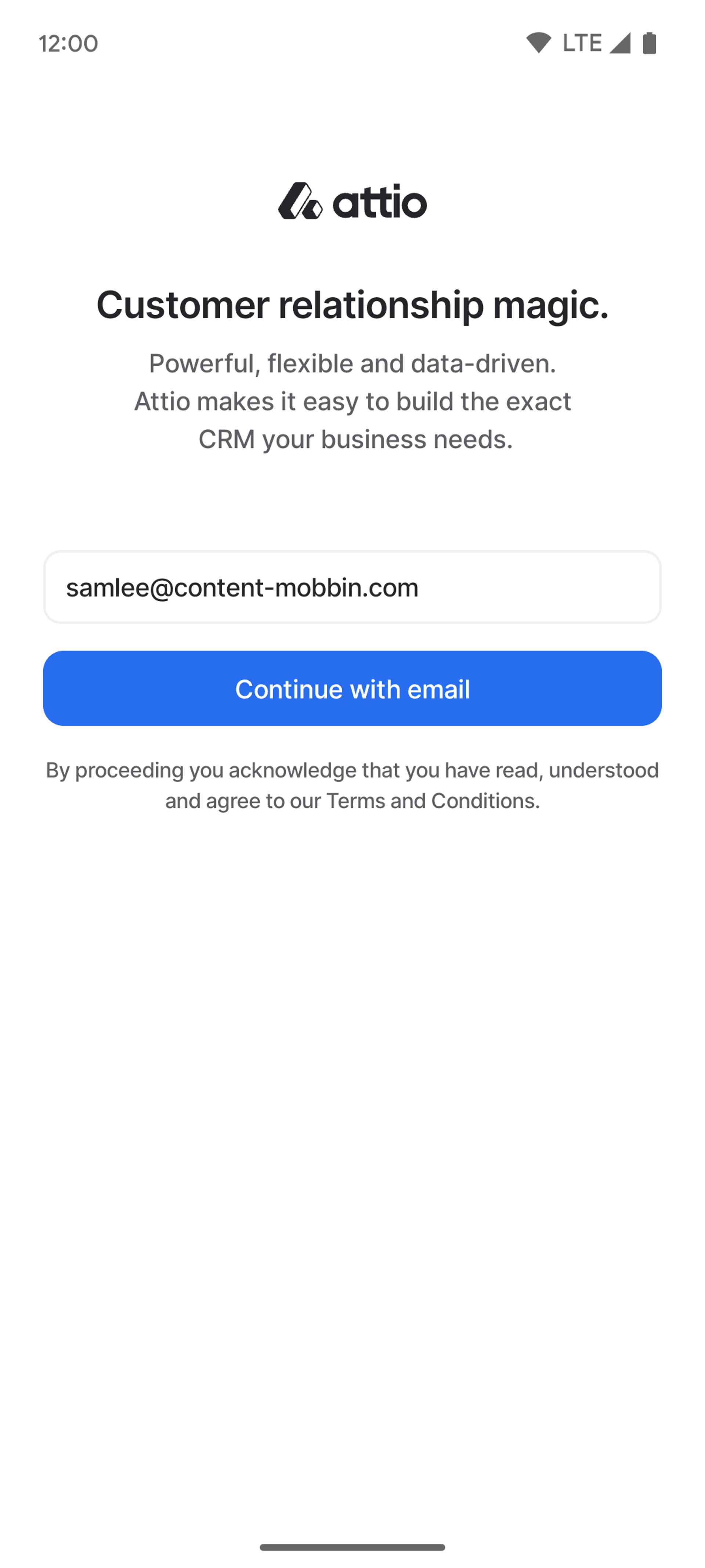 Attio Android Productivity interface screenshot 24
