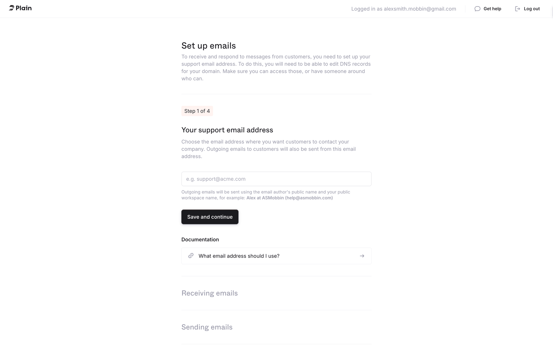 Plain Web Business interface screenshot 13