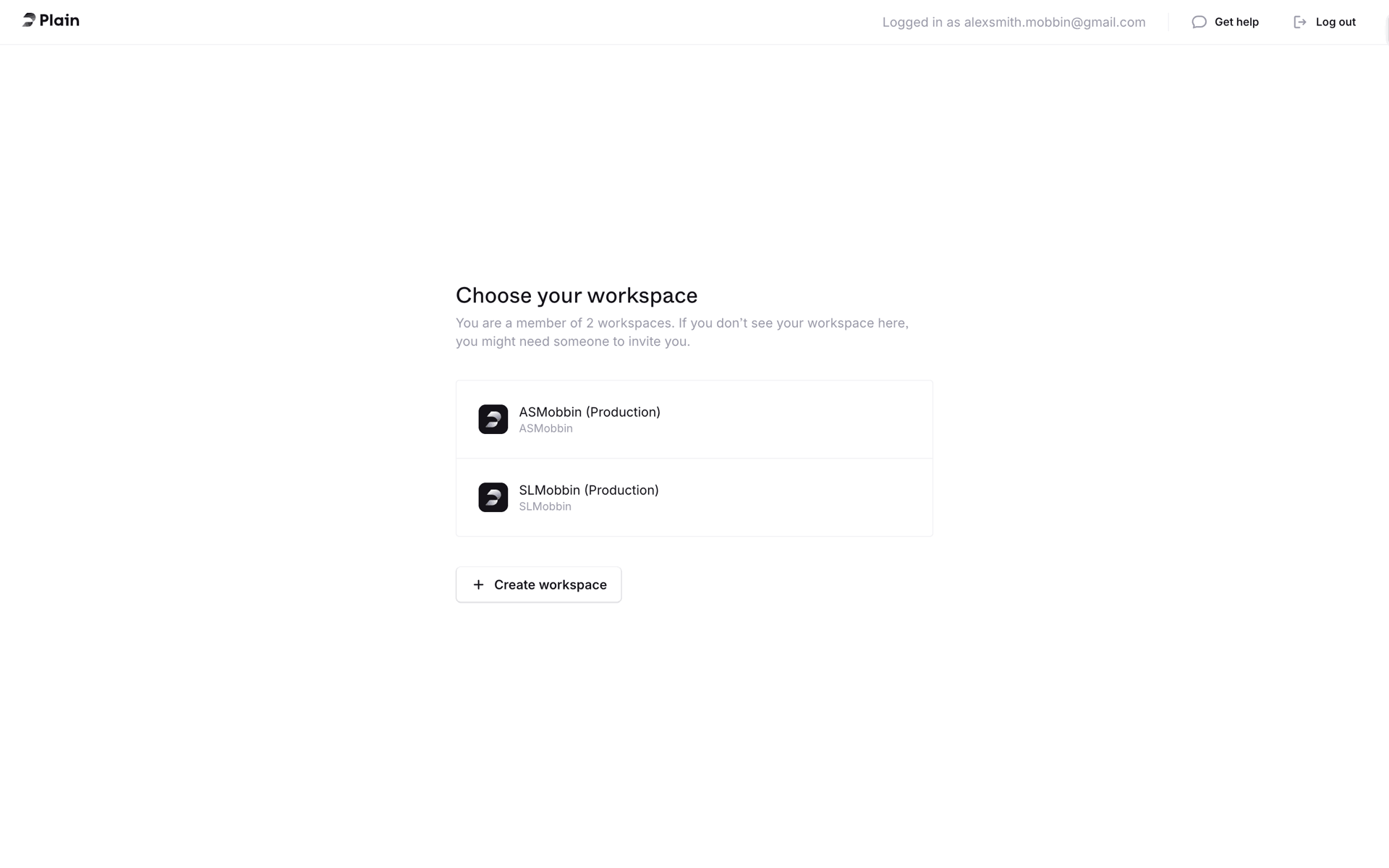 Plain Web Business interface screenshot 23
