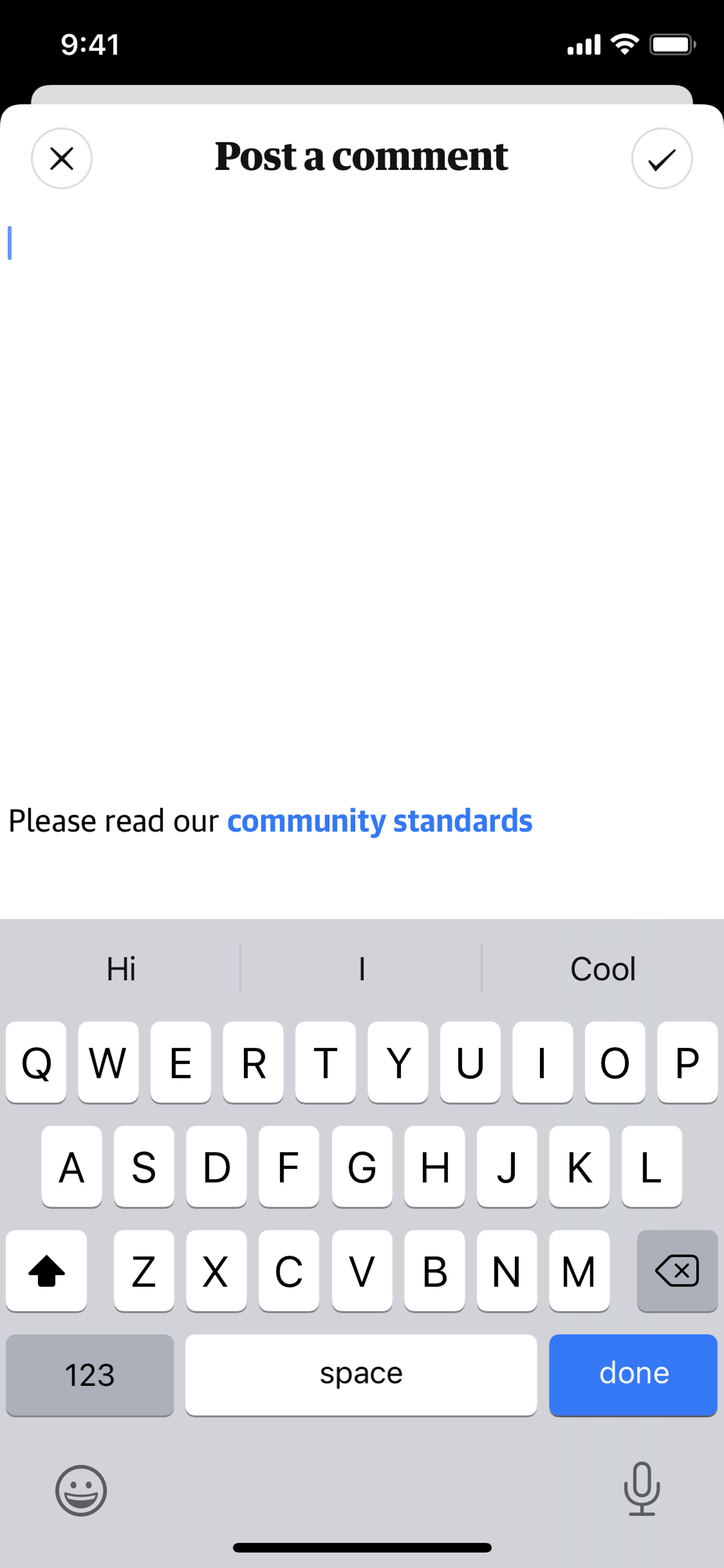 The Guardian iOS News interface screenshot 16