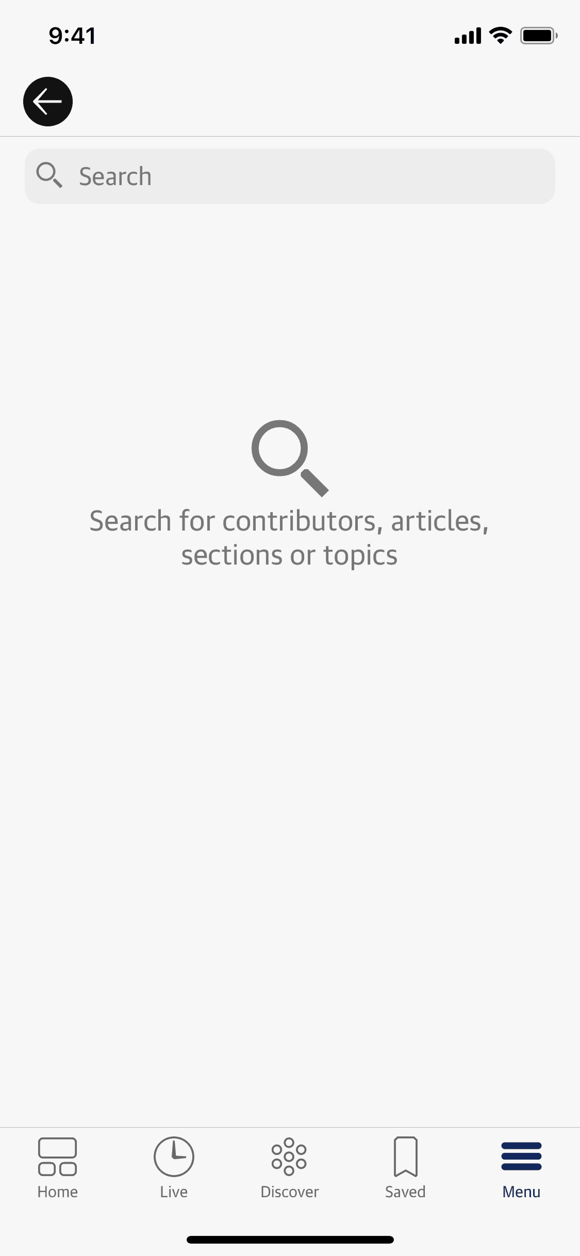 The Guardian iOS News interface screenshot 22