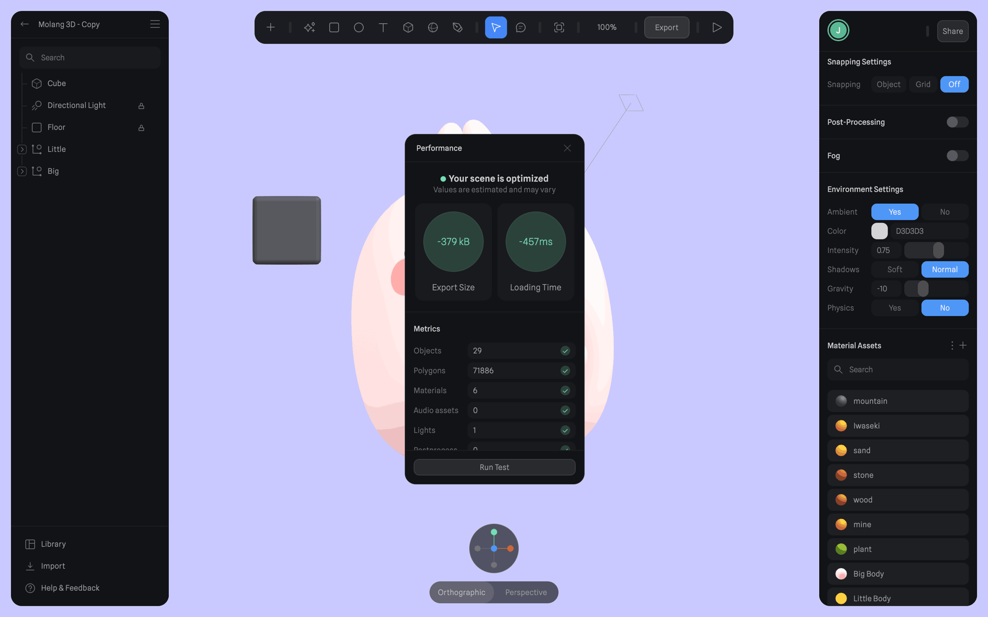 Spline Web Graphics & Design interface screenshot 12