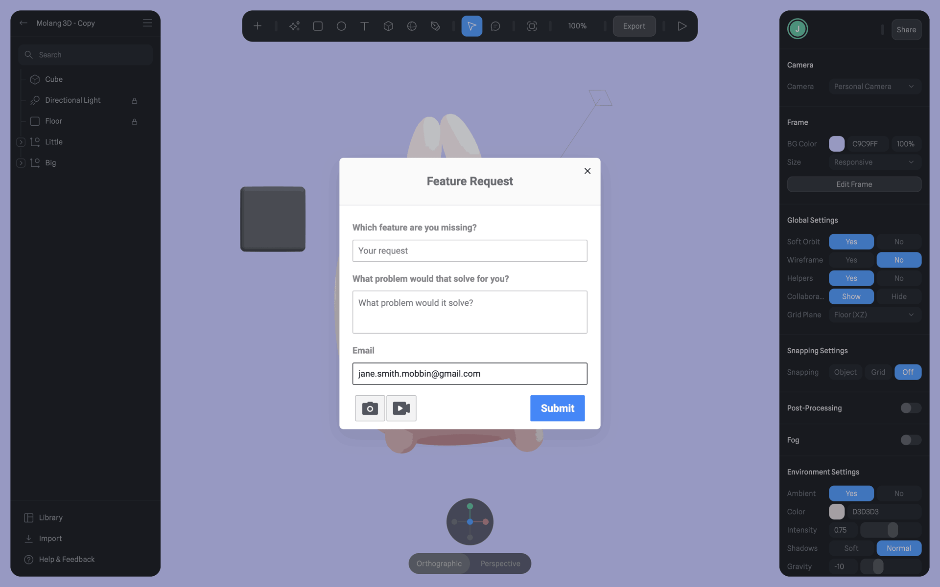 Spline Web Graphics & Design interface screenshot 16