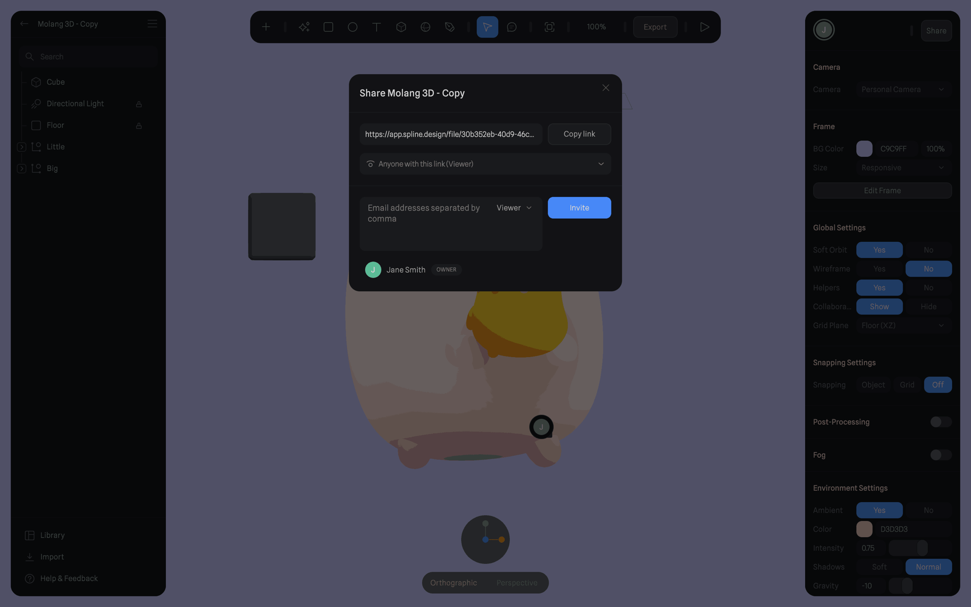 Spline Web Graphics & Design interface screenshot 17
