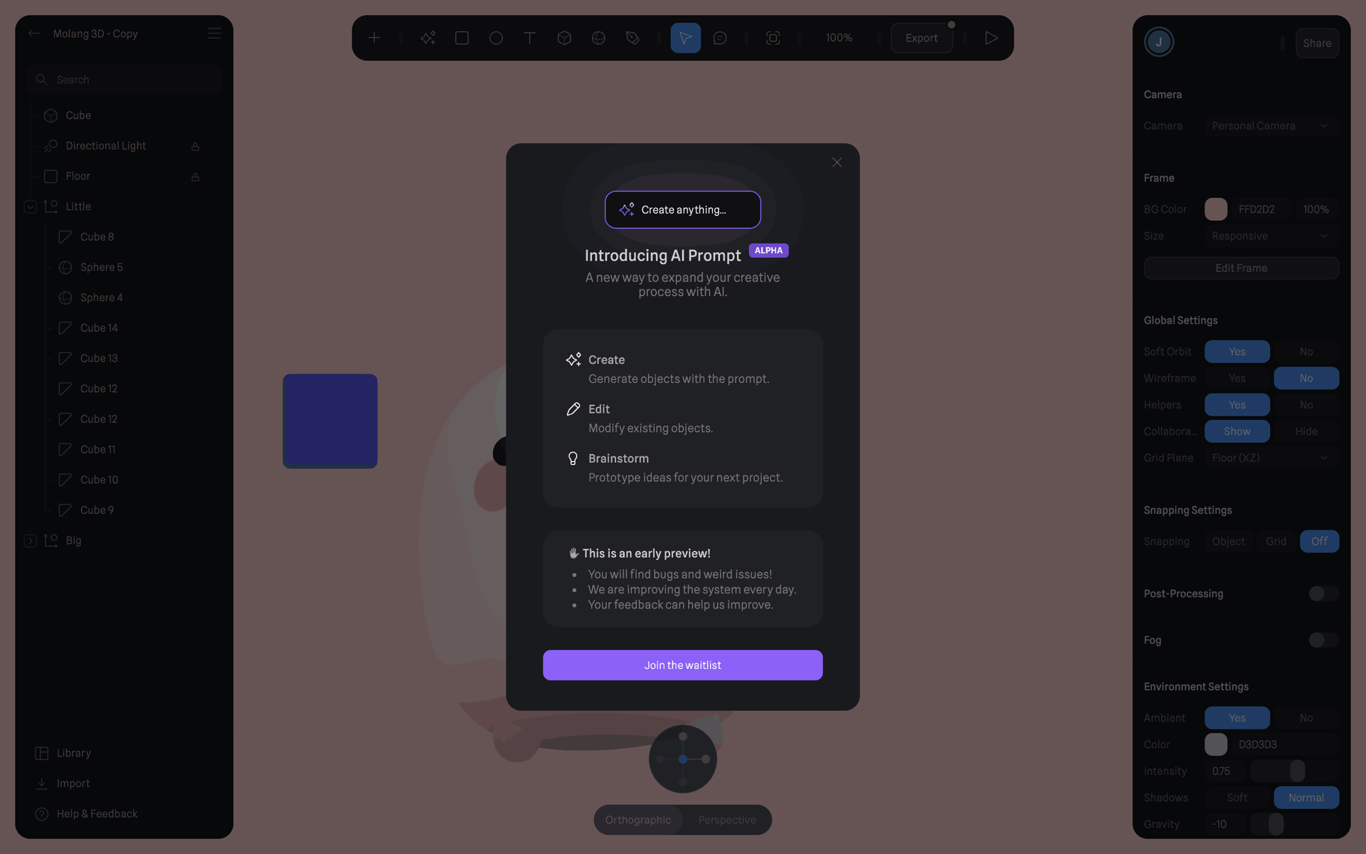 Spline Web Graphics & Design interface screenshot 18