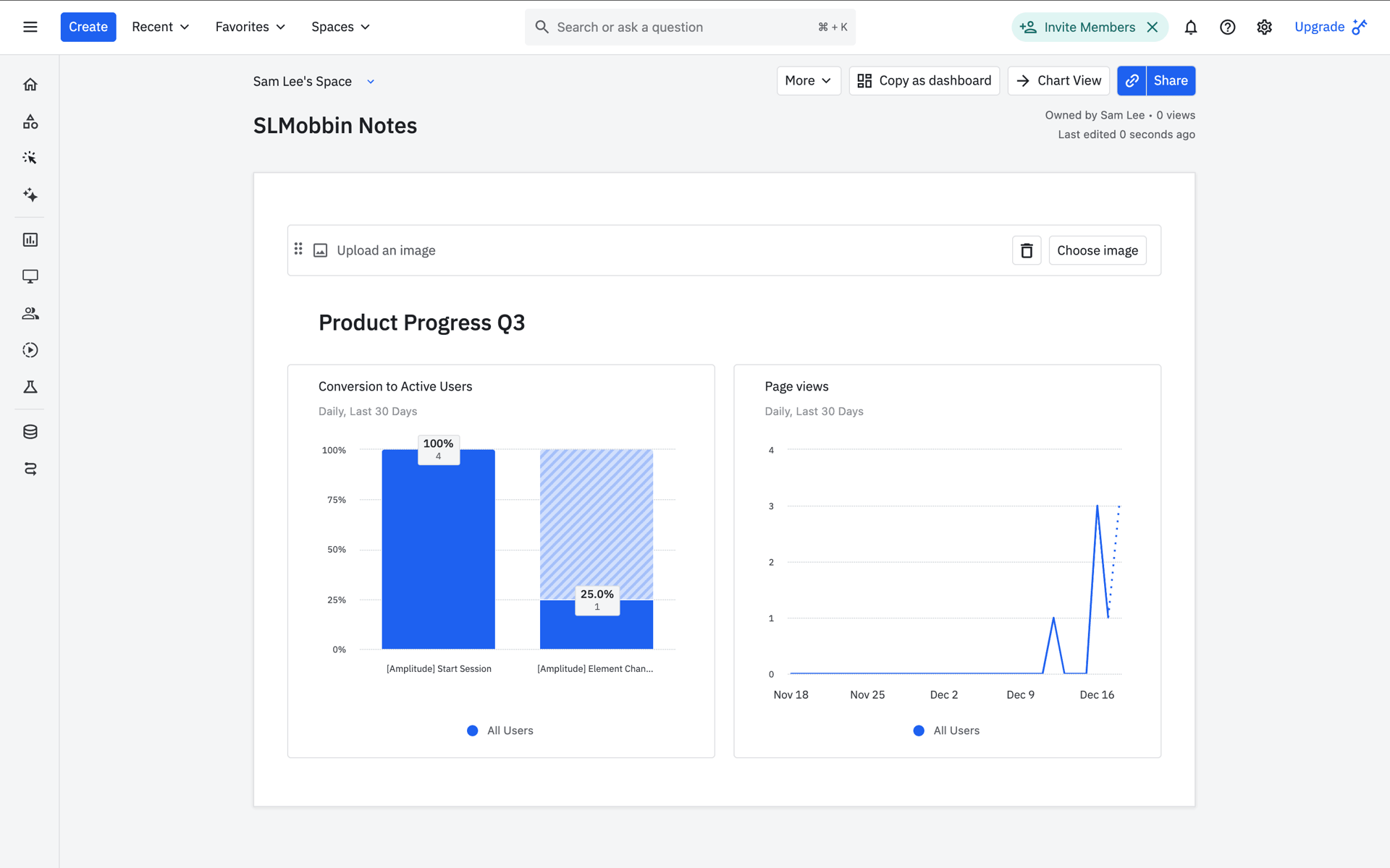 Amplitude Web Business interface screenshot 23