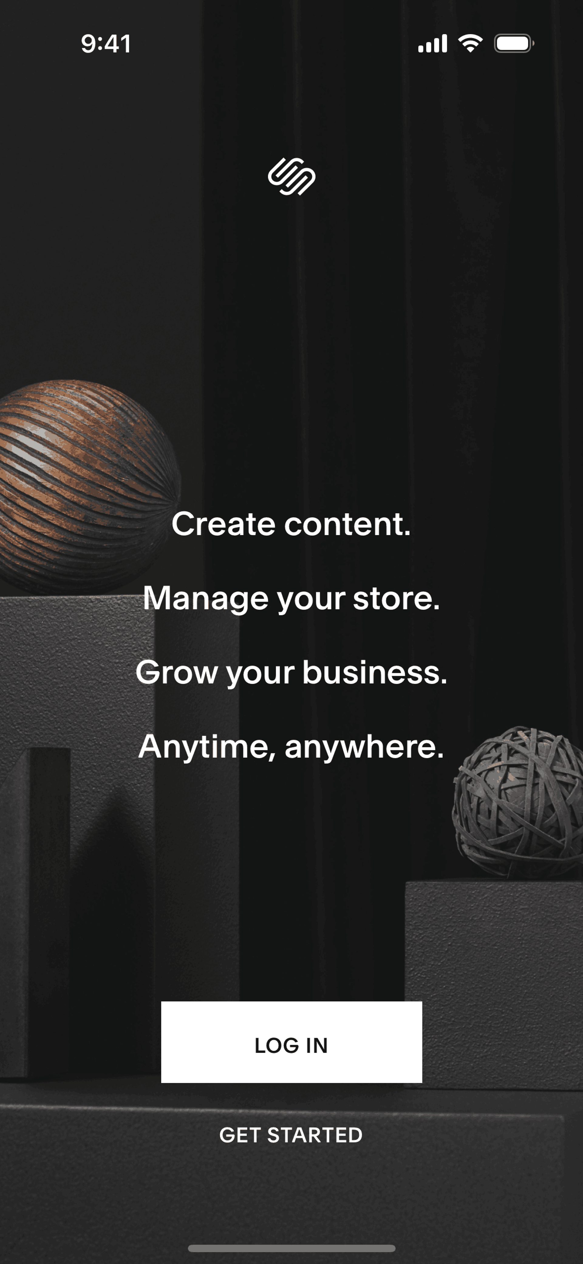 Squarespace iOS Business interface screenshot 4