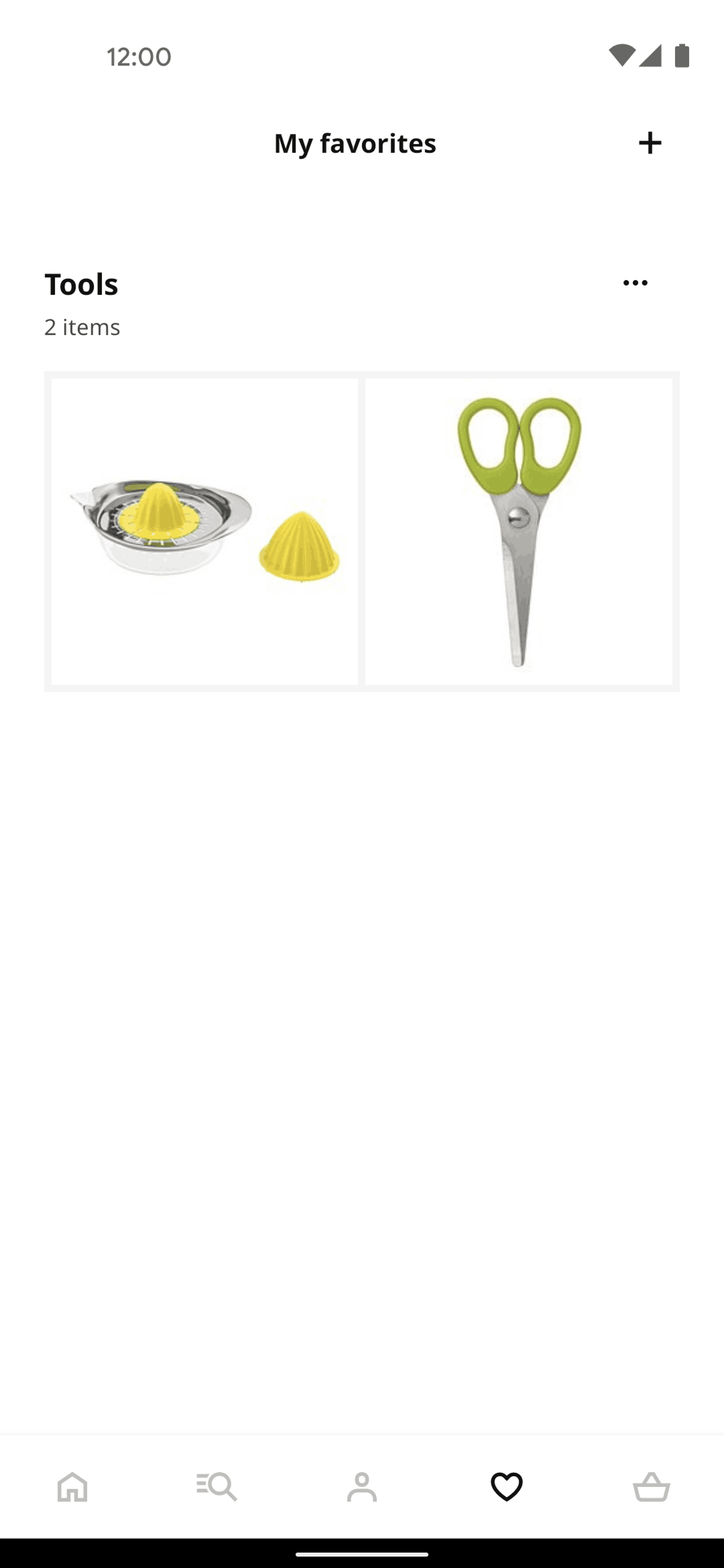 IKEA Android Shopping interface screenshot 2