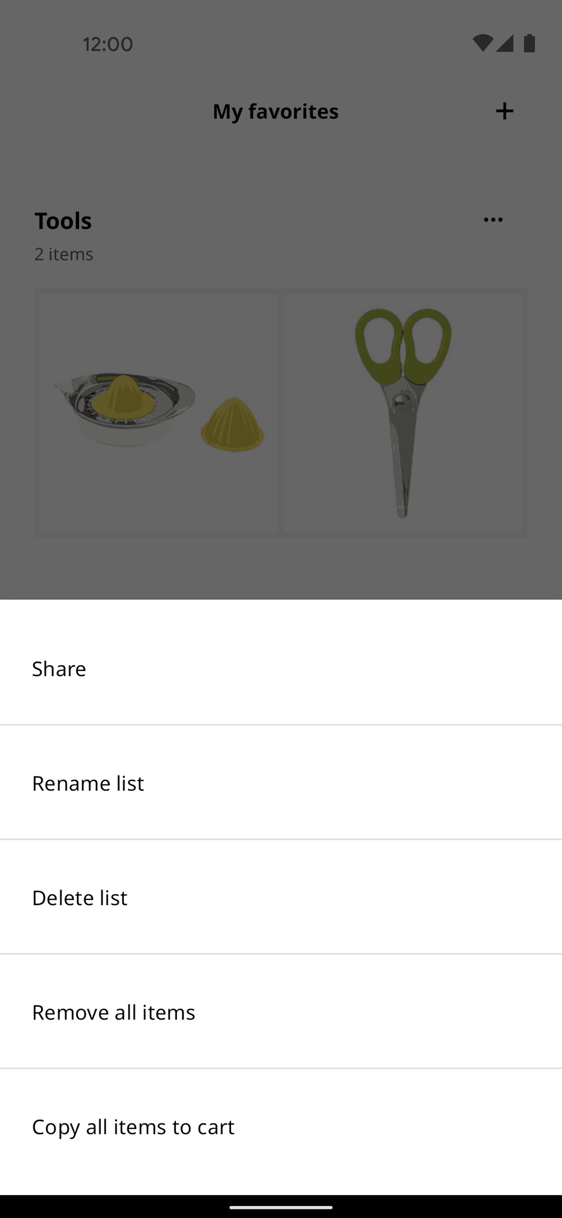 IKEA Android Shopping interface screenshot 9