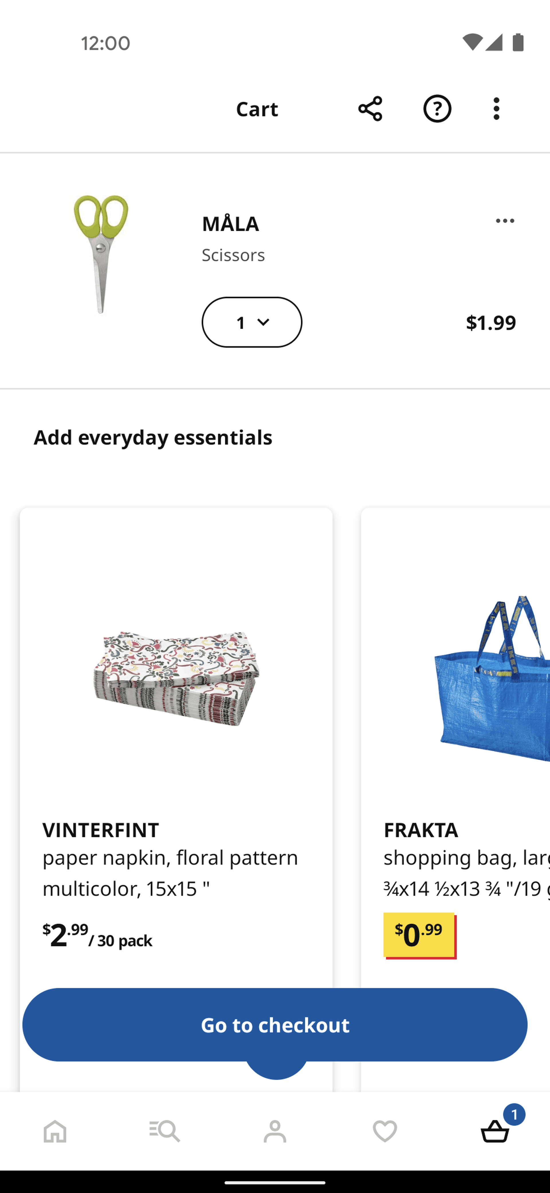 IKEA Android Shopping interface screenshot 12