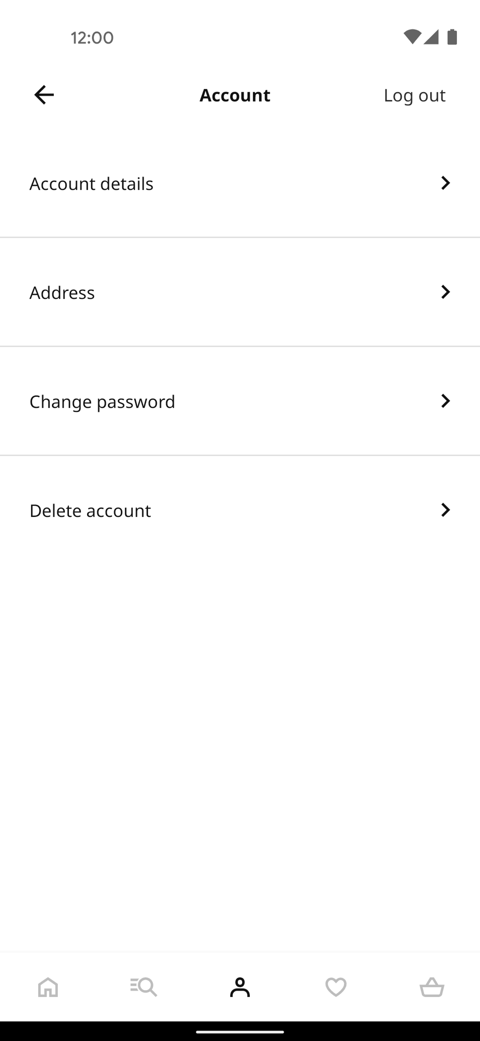 IKEA Android Shopping interface screenshot 21