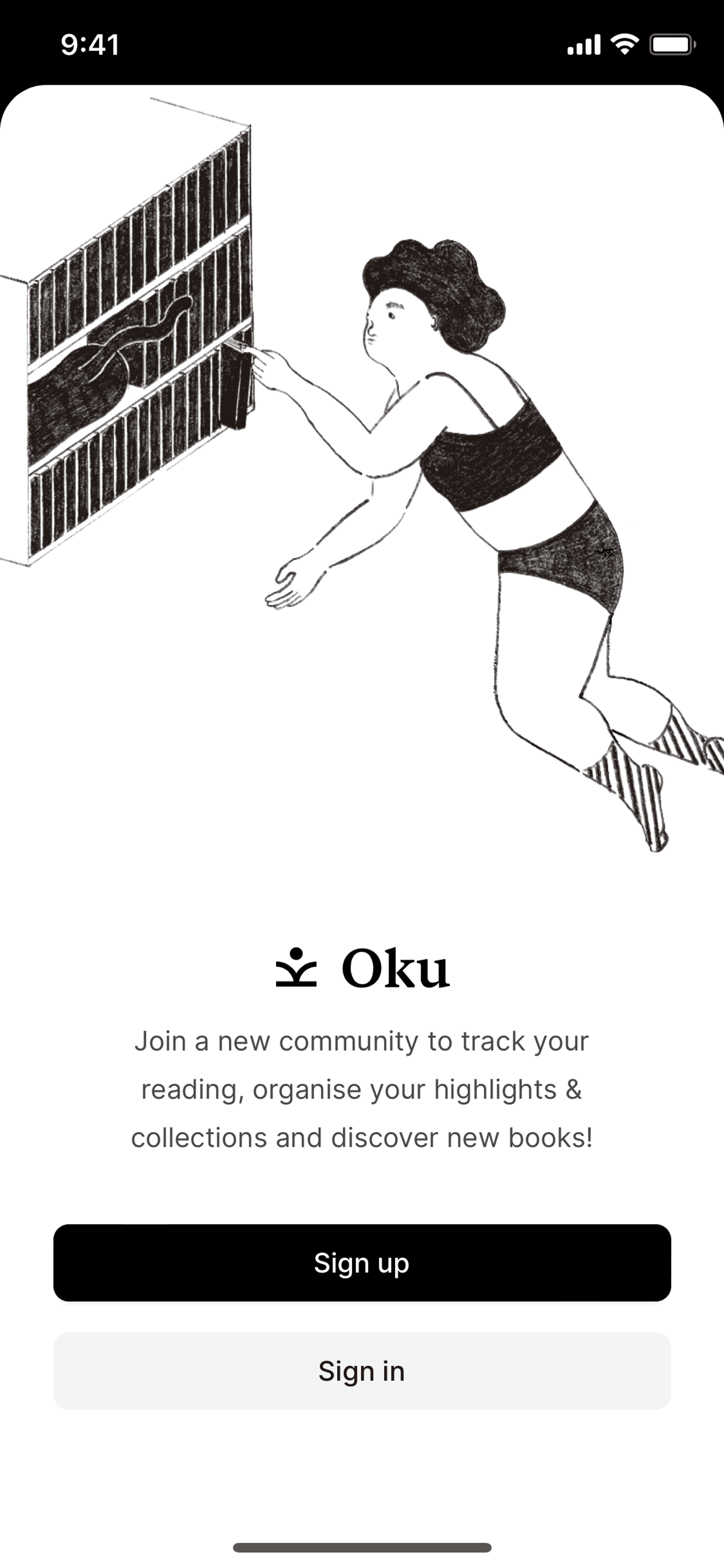 Oku iOS Reference interface screenshot 3