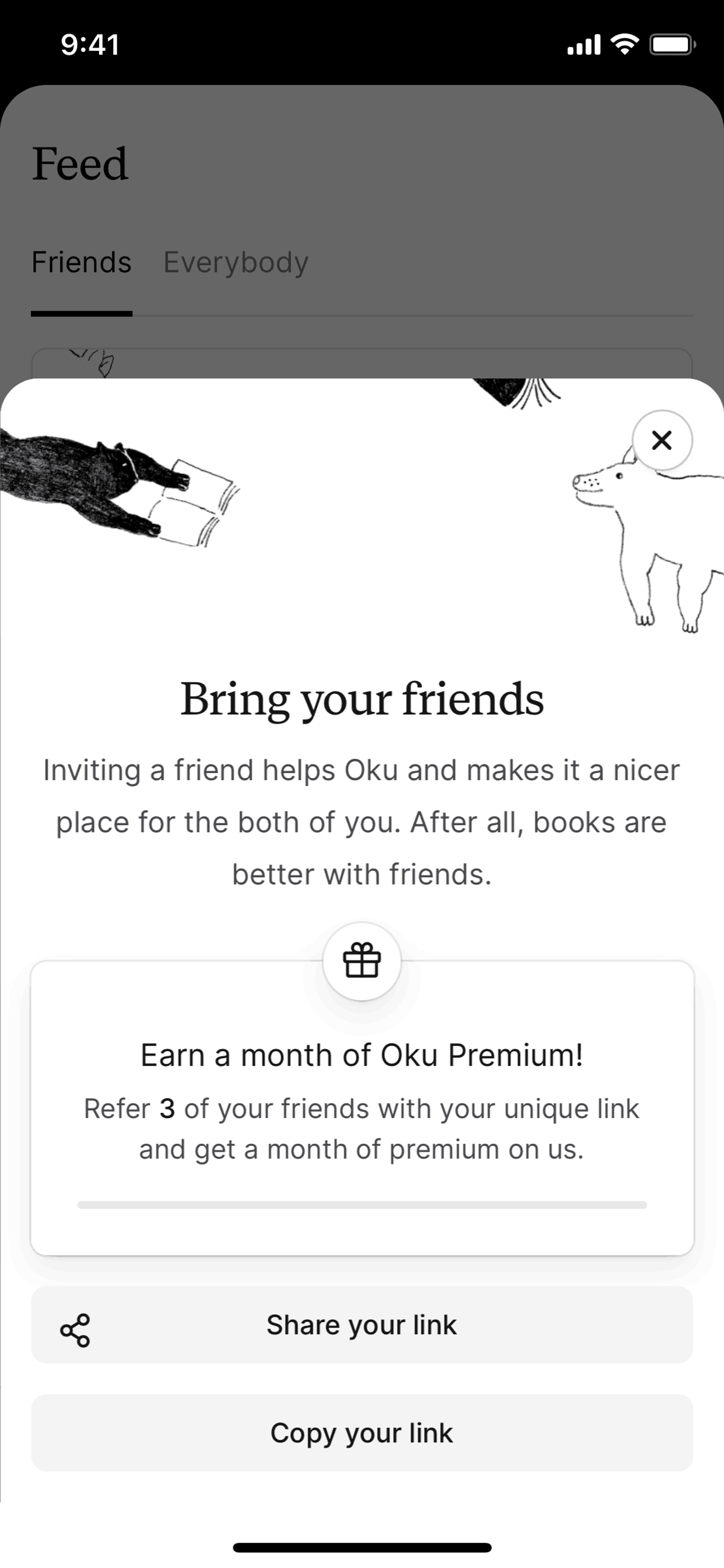 Oku iOS Reference interface screenshot 10