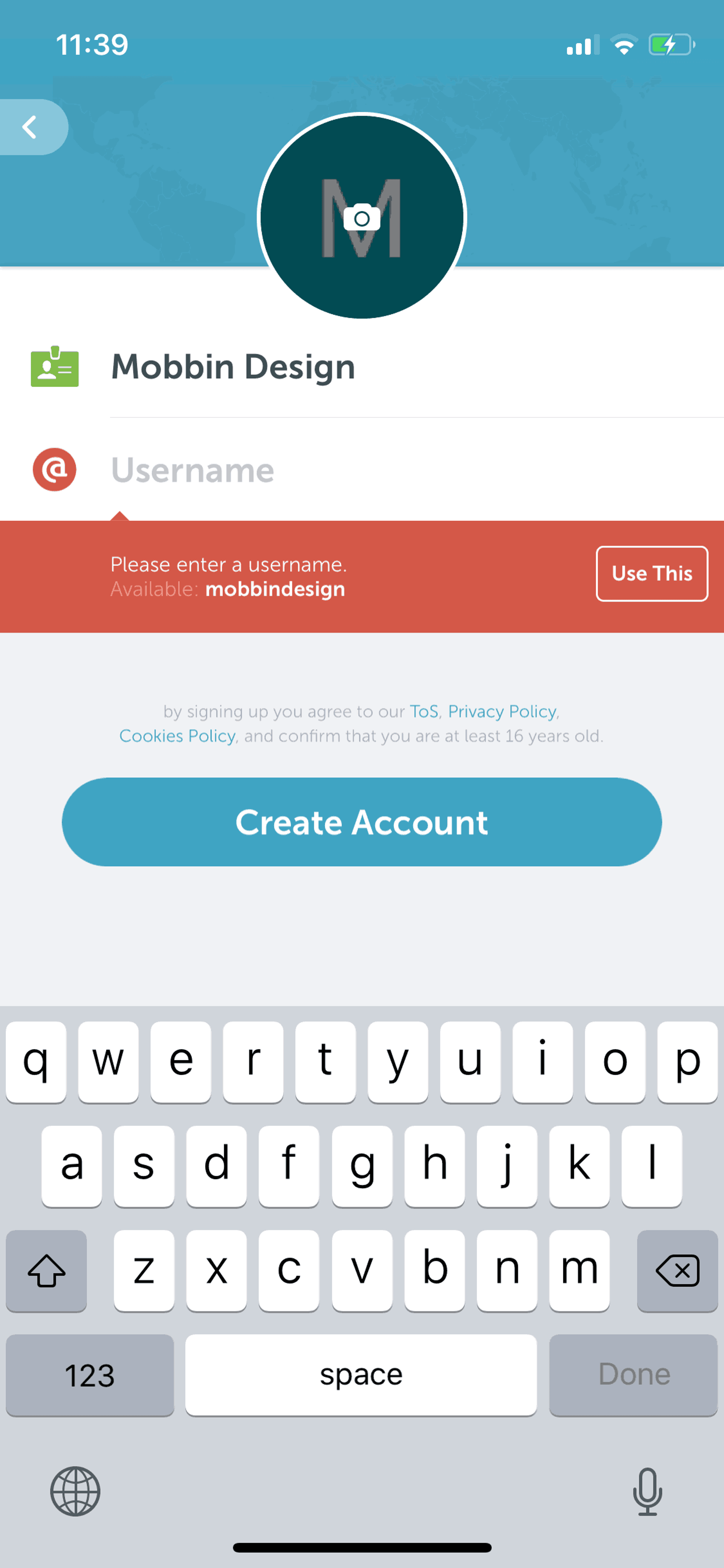 Periscope iOS Social Networking interface screenshot 7