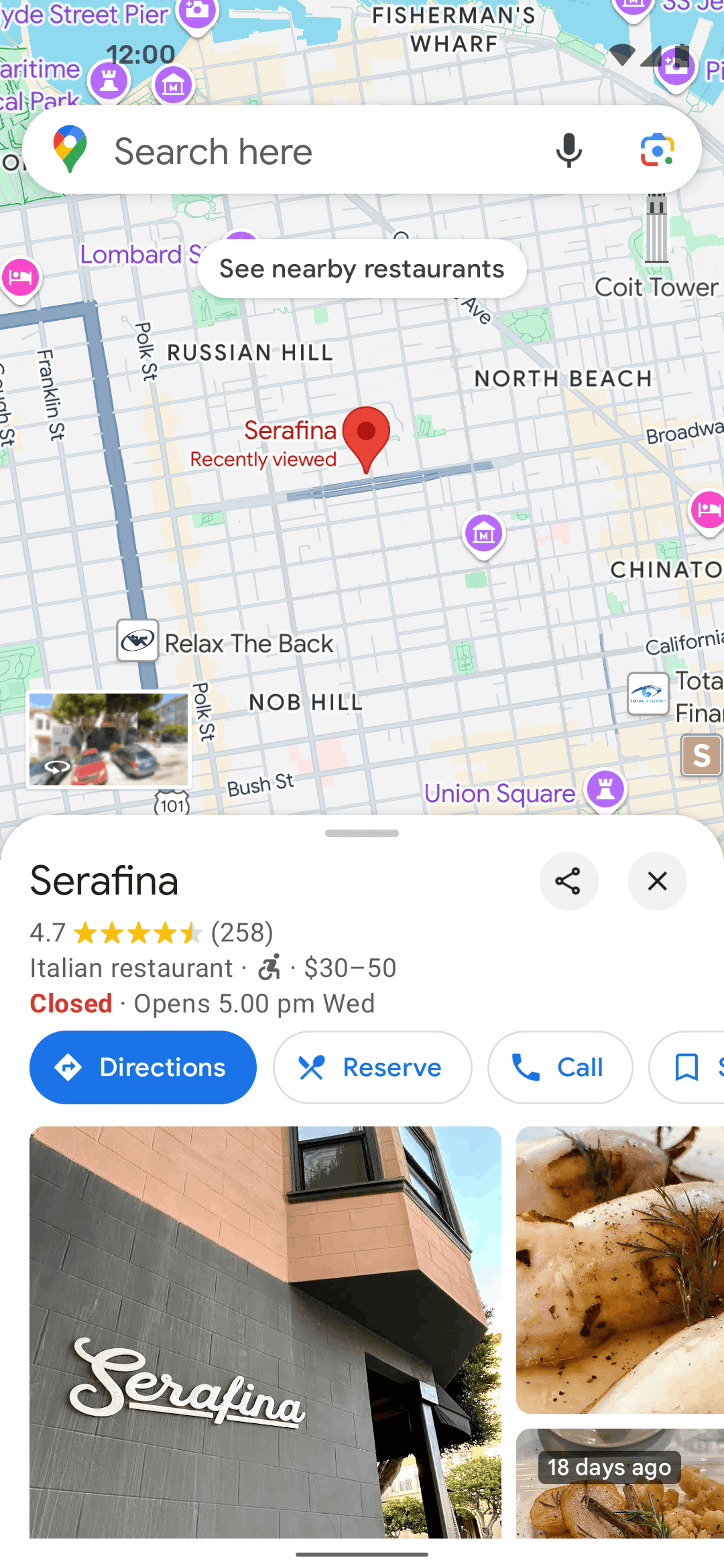 Google Maps Android Maps & Navigation interface screenshot 2