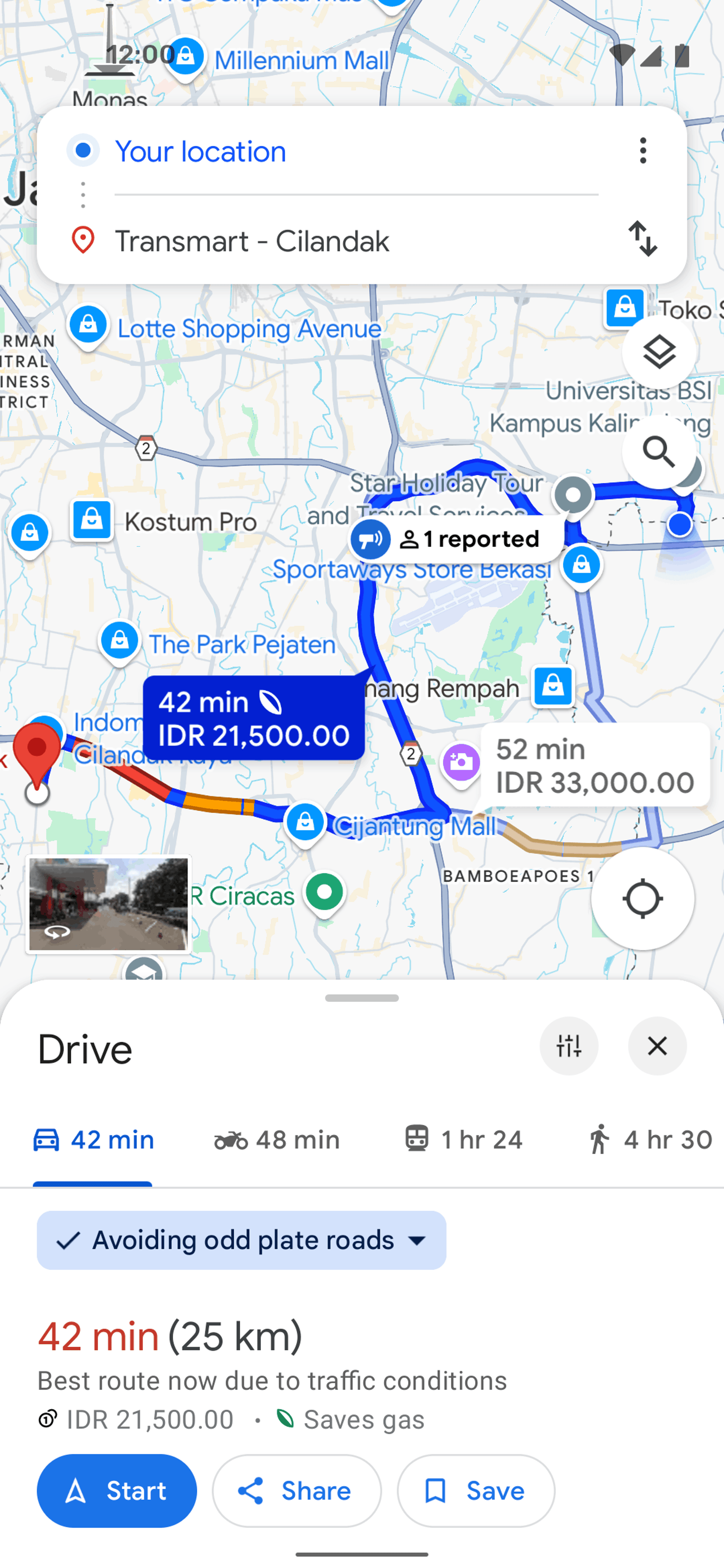 Google Maps Android Maps & Navigation interface screenshot 3