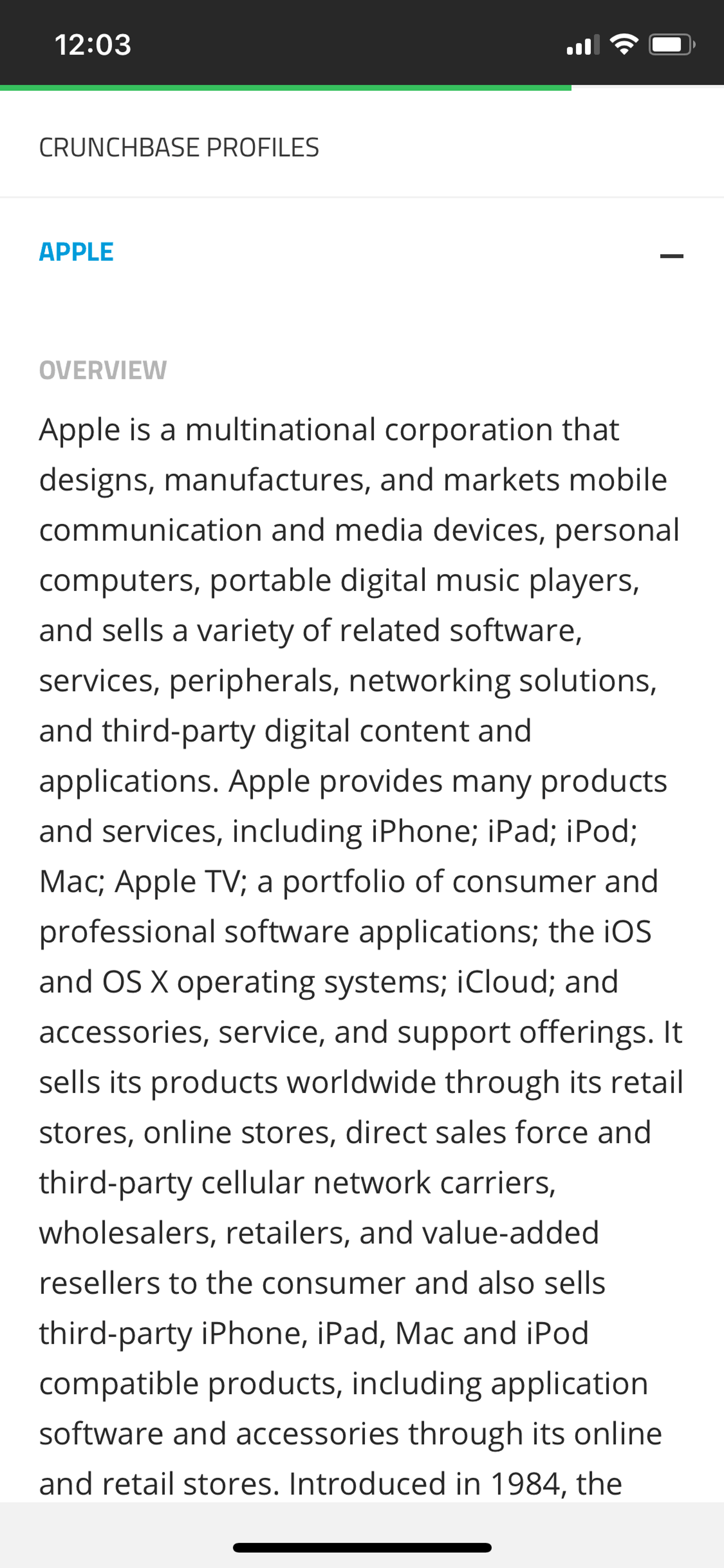 TechCrunch iOS News interface screenshot 13