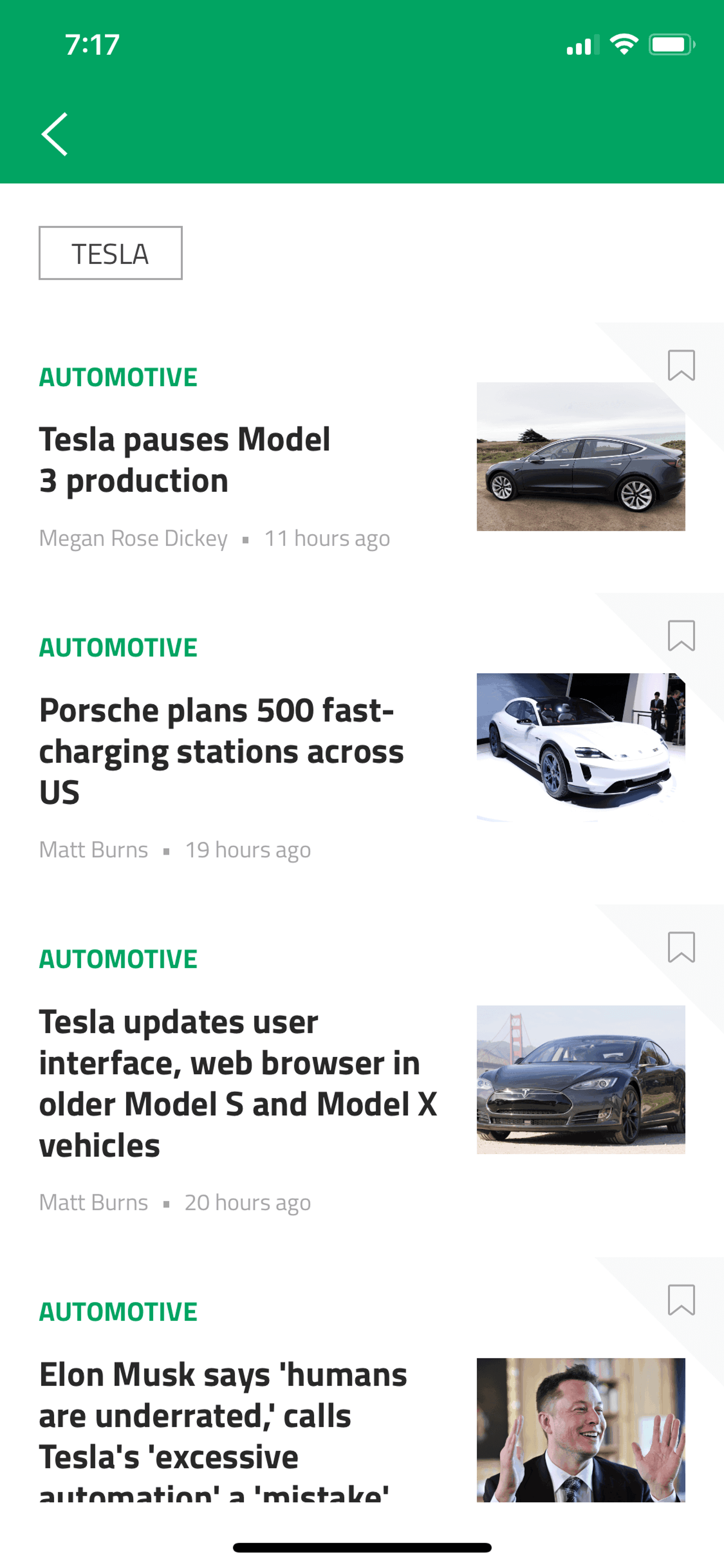 TechCrunch iOS News interface screenshot 18