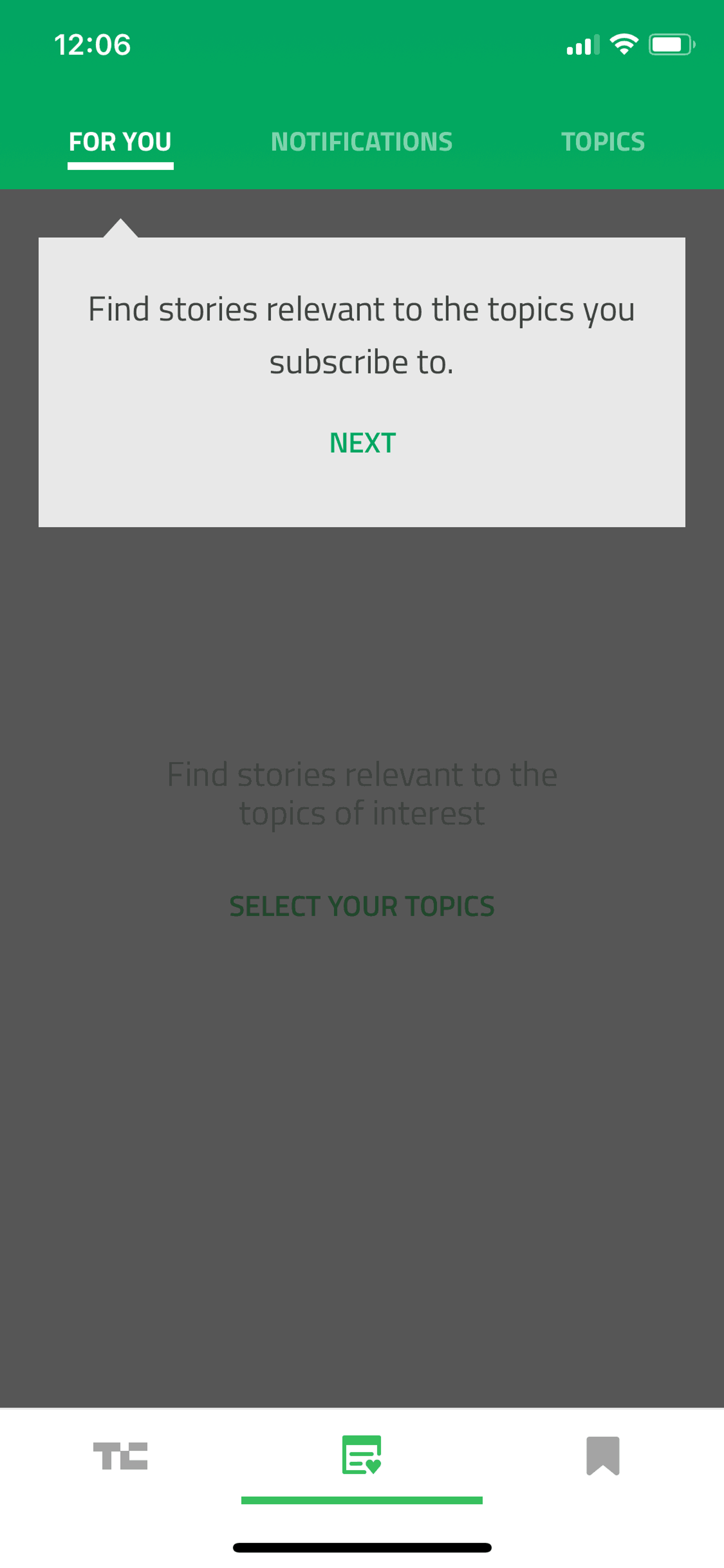 TechCrunch iOS News interface screenshot 24