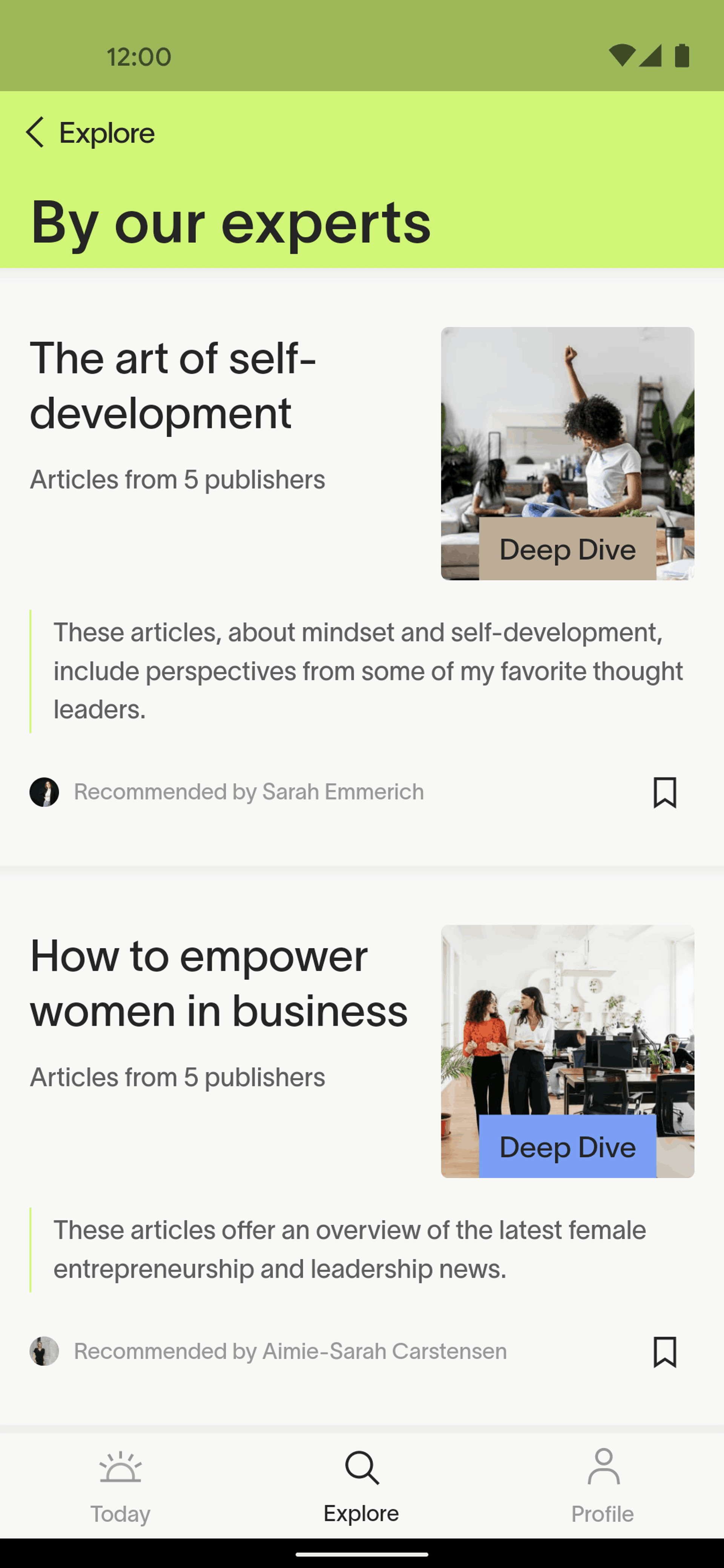 informed News Android News interface screenshot 21