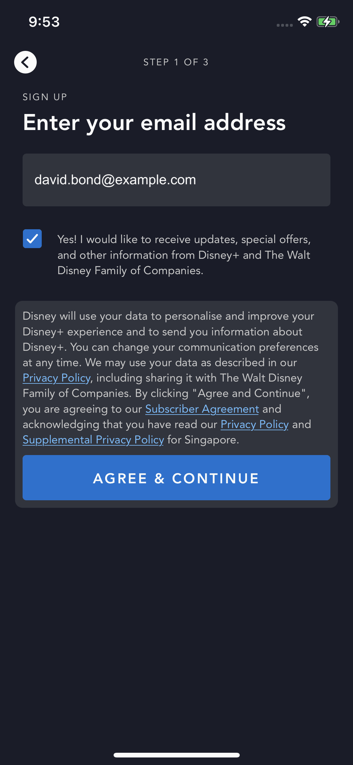 Disney+ iOS Entertainment interface screenshot 5