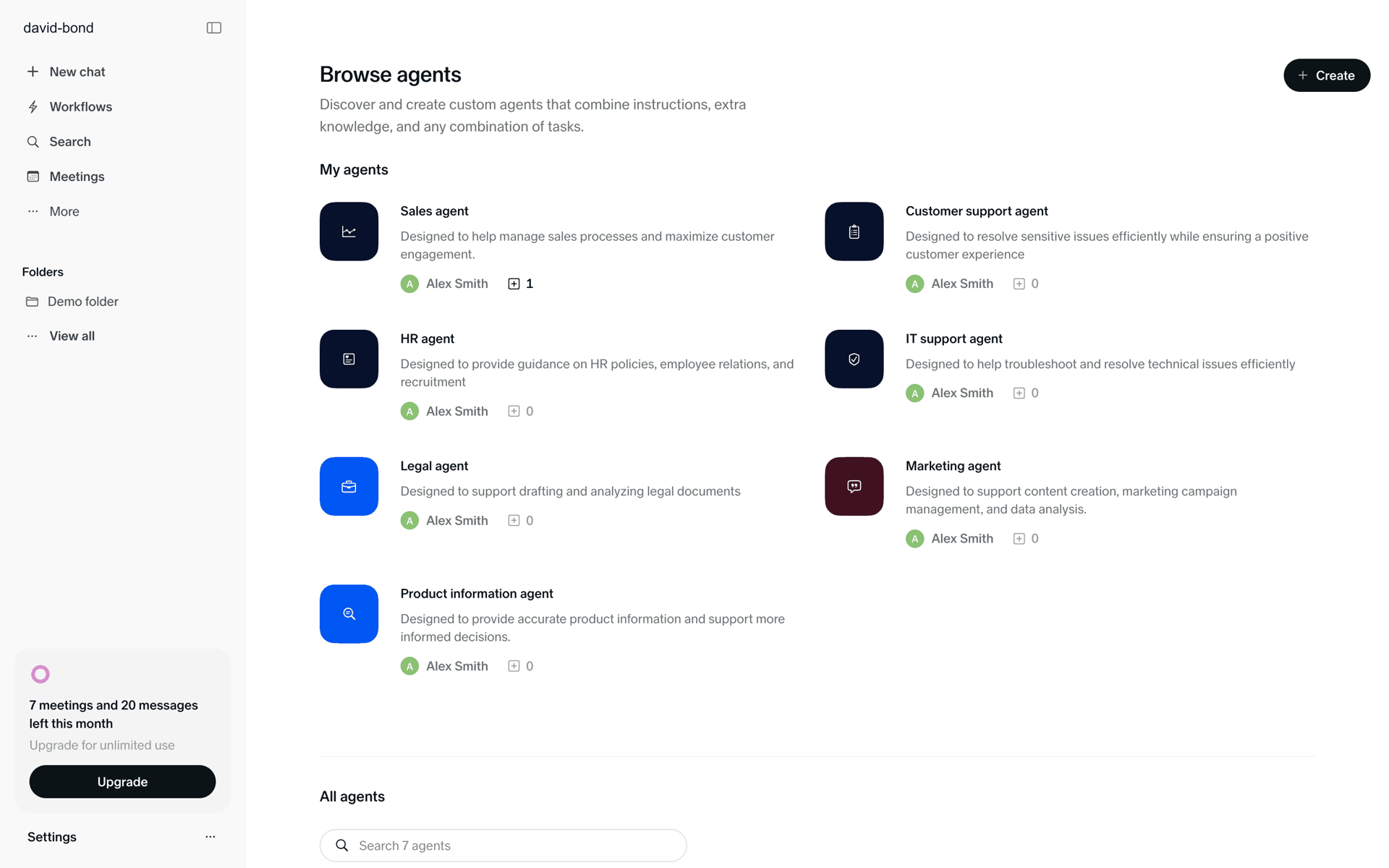 Sana AI Web UI design screenshot