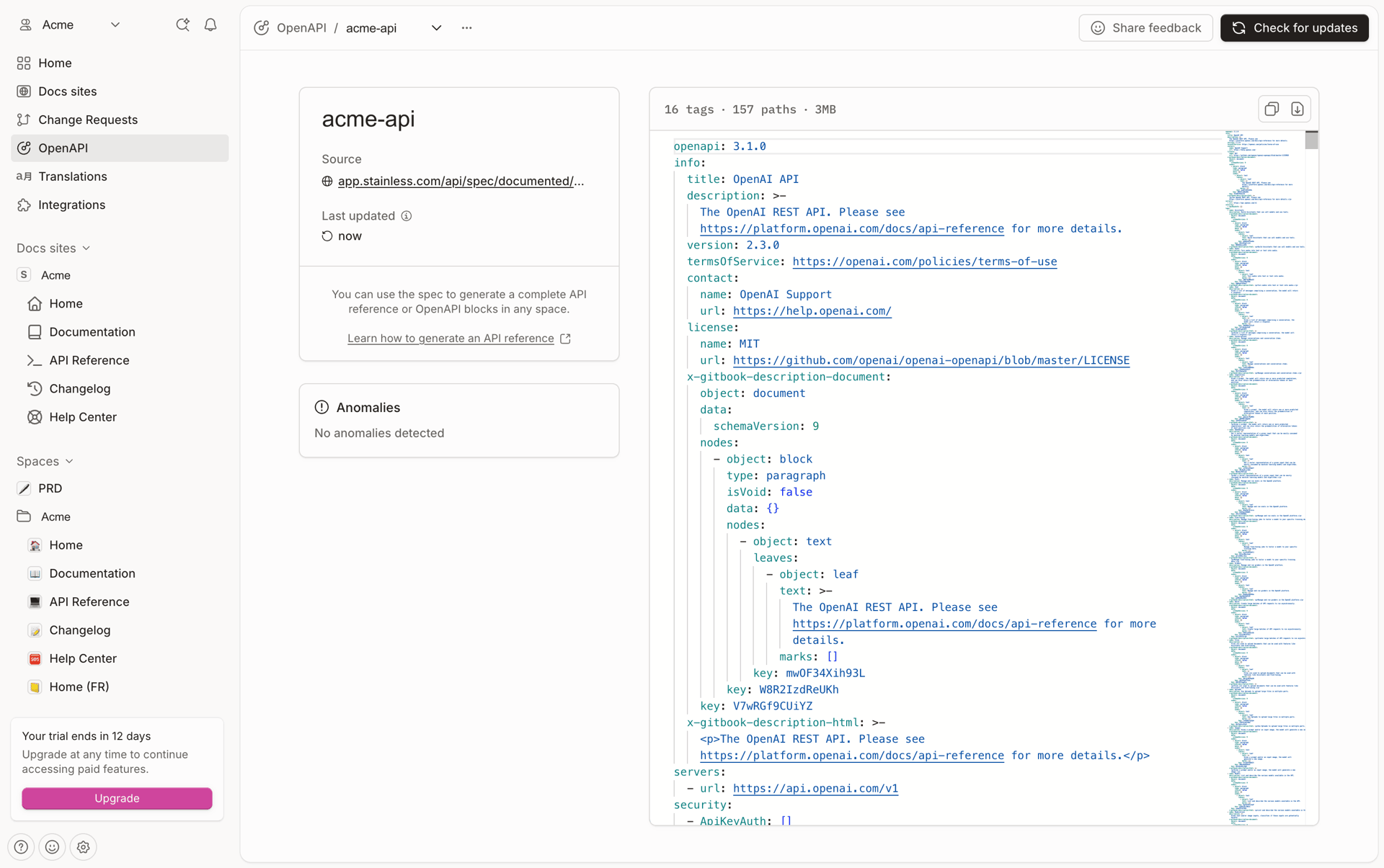 GitBook Web Developer Tools interface screenshot 1