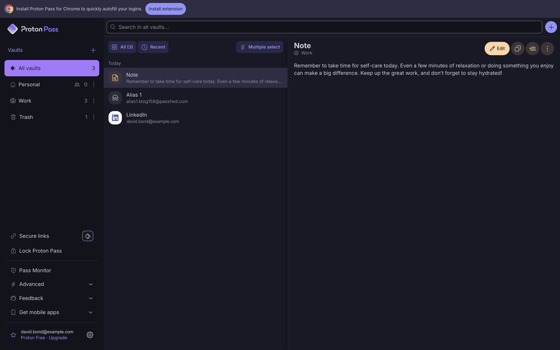 Proton Web Utilities interface screenshot 1